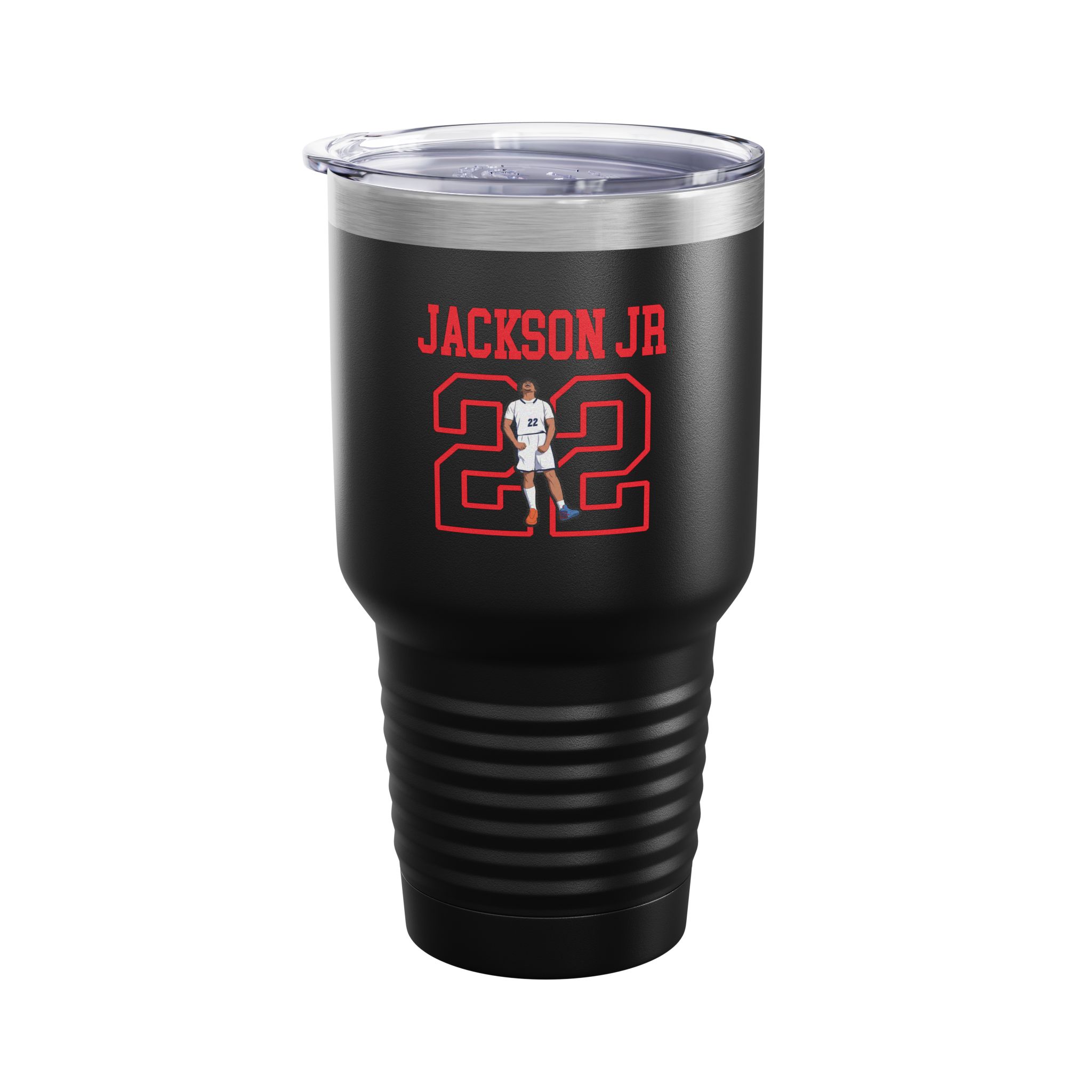 30oz Tumbler — character_shirsey in Black