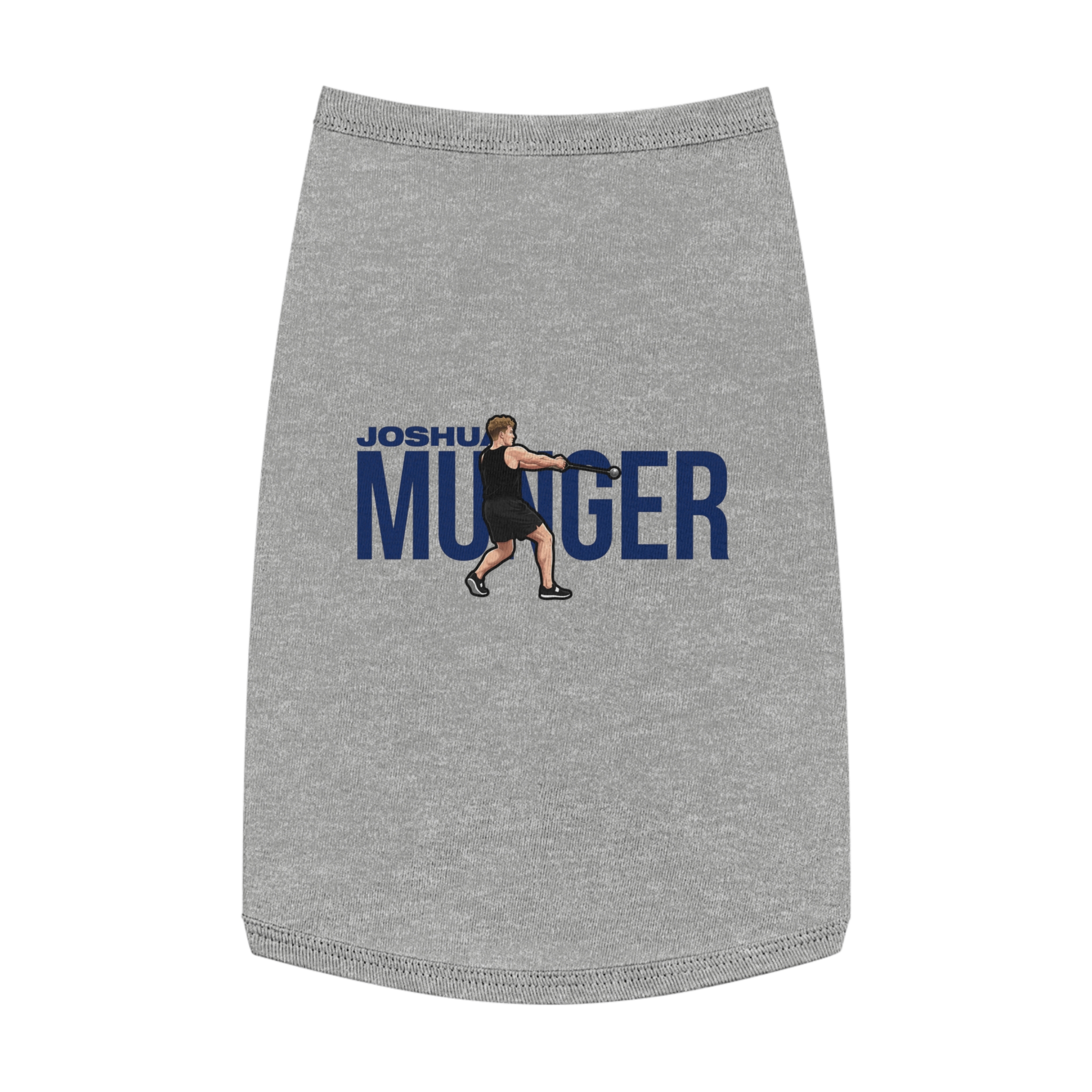 Pet Tank Top — character_player_name in White