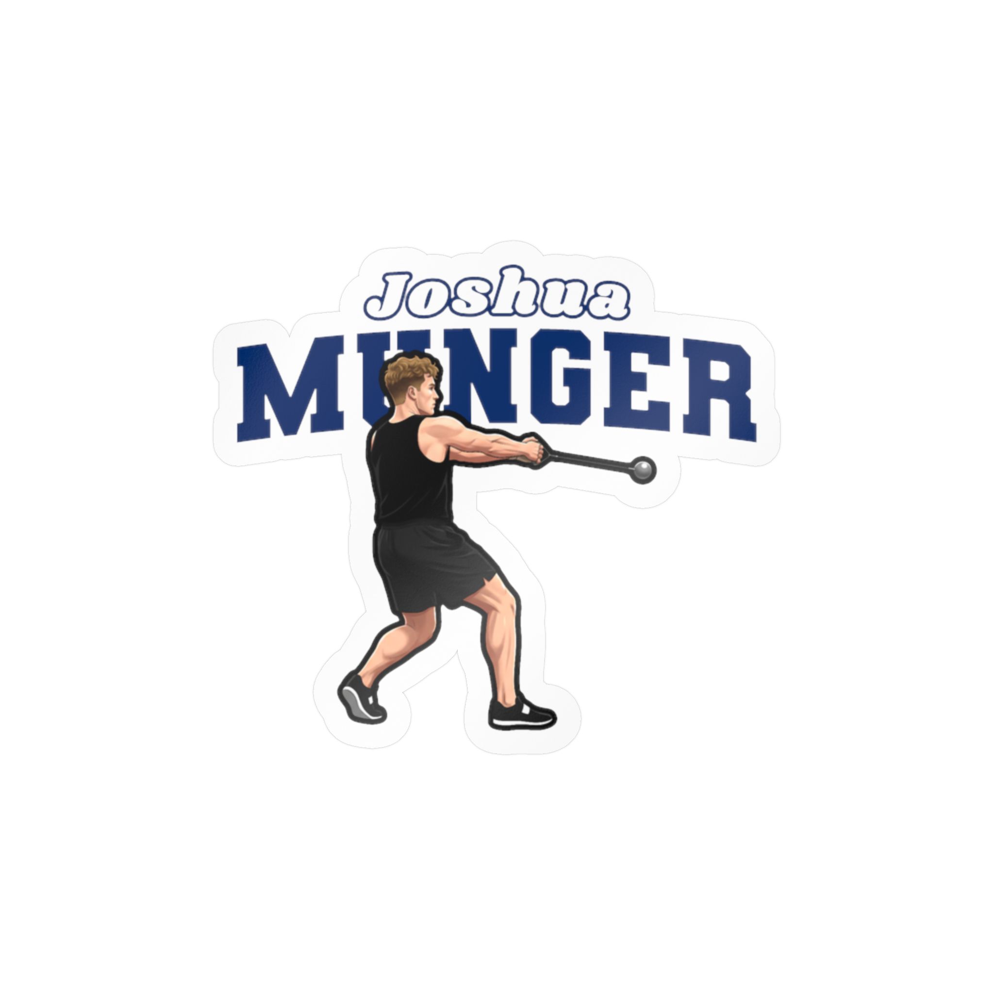 Vinyl Sticker — character_name_arch in Classic