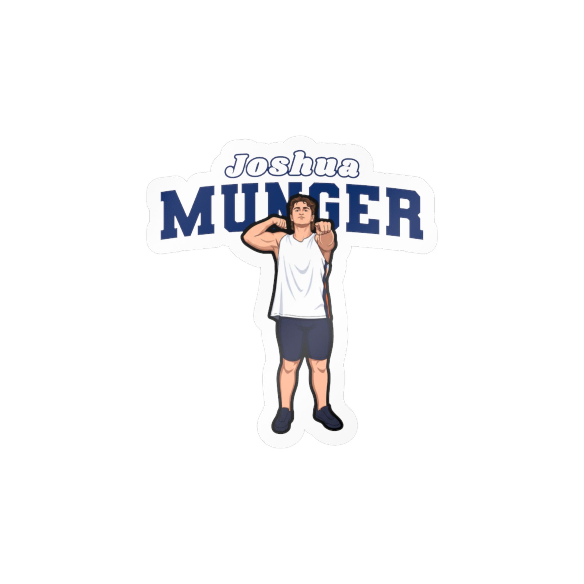 Vinyl Sticker — character_name_arch in Classic