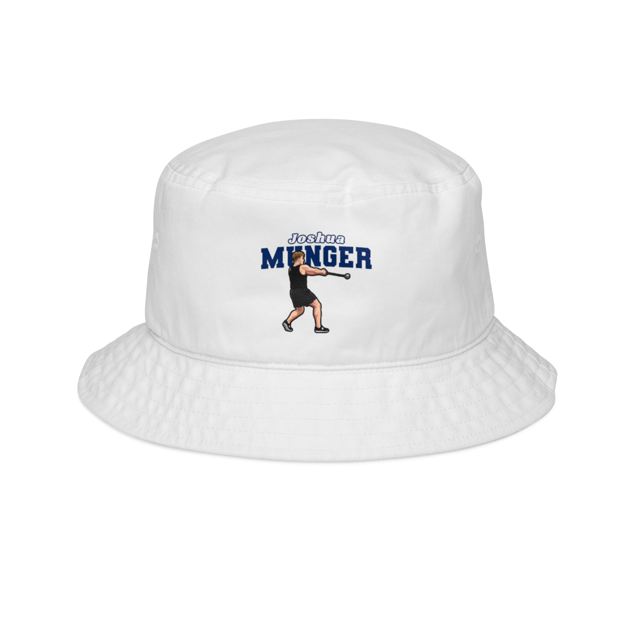 Bucket Hat — character_name_arch in White