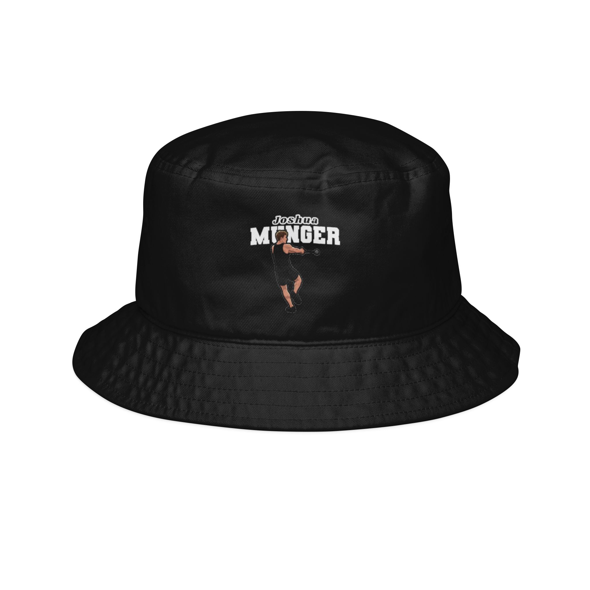 Bucket Hat — character_name_arch in Black