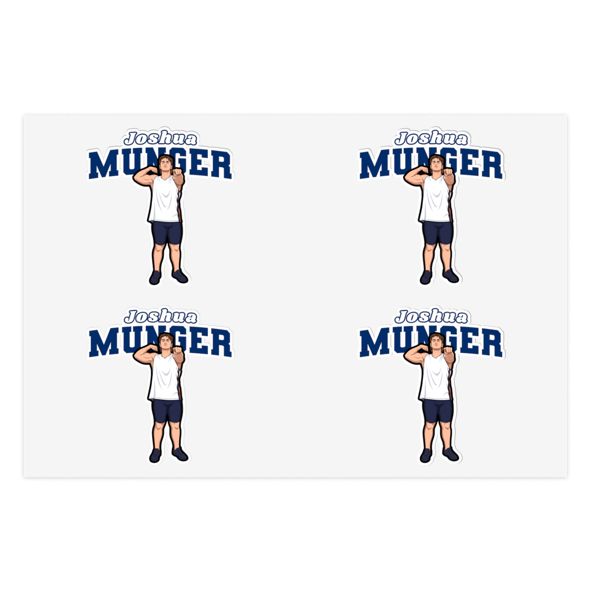 Sticker Sheet — character_name_arch in Classic