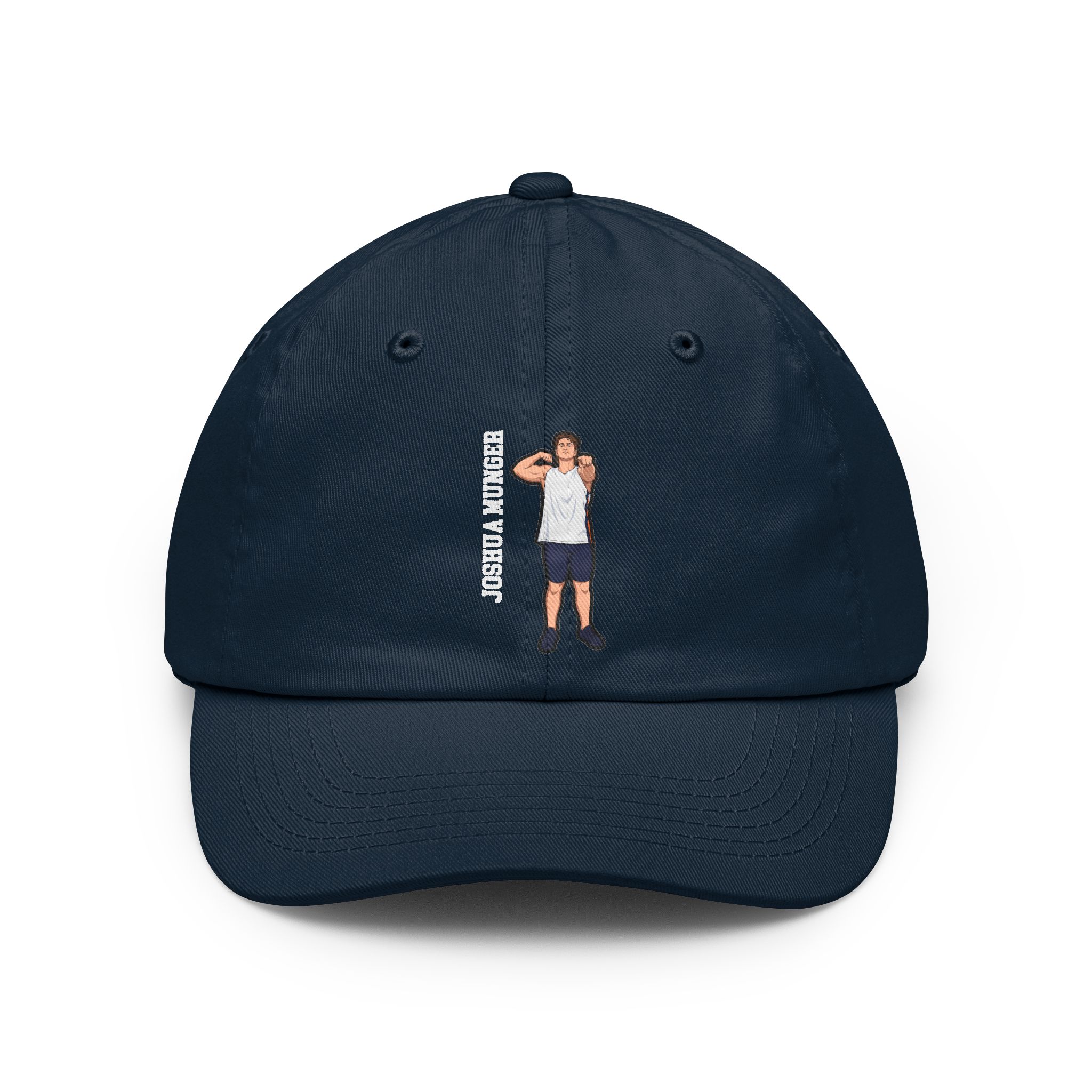 Classic Cap — character_name_vertical in Navy