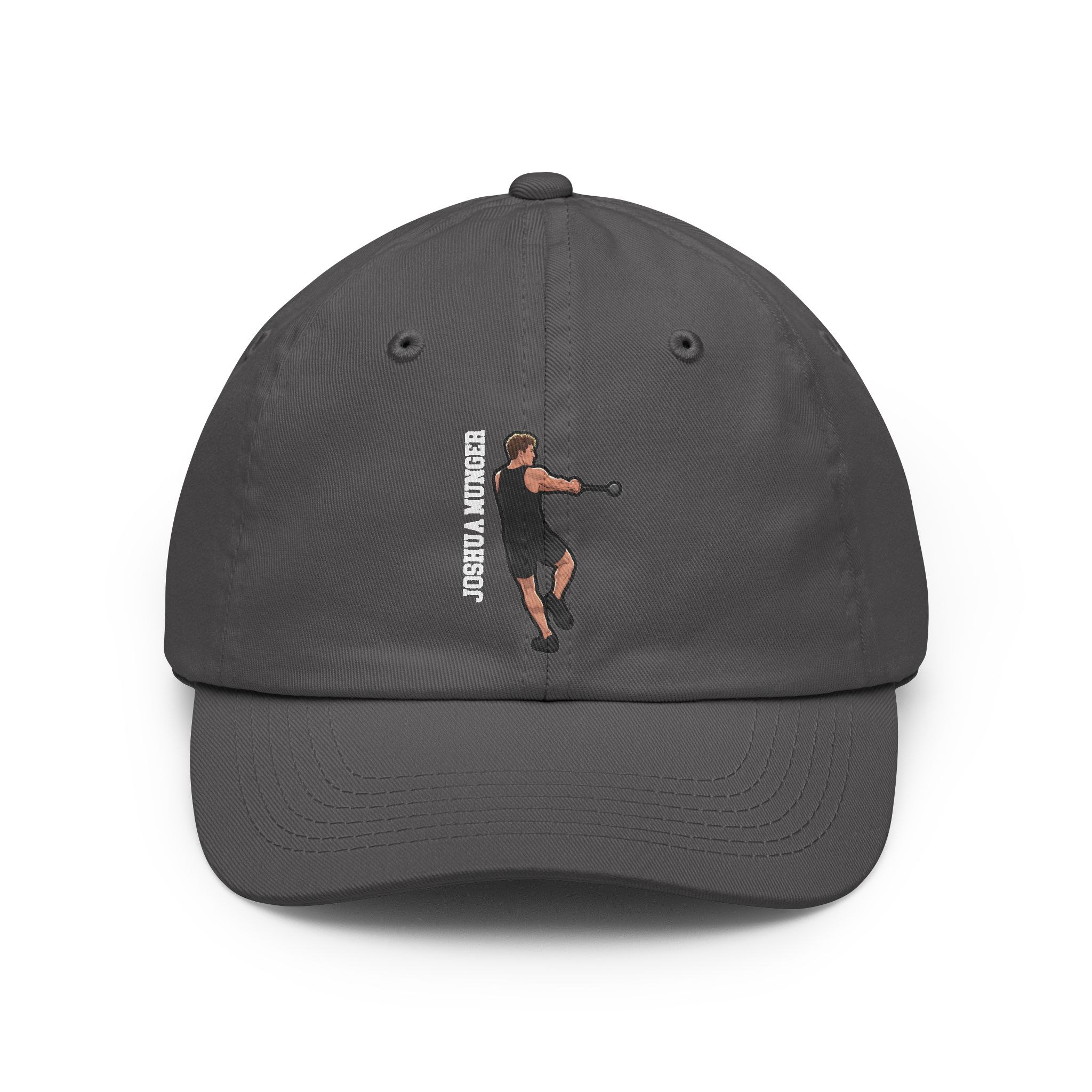 Classic Cap — character_name_vertical in Grey