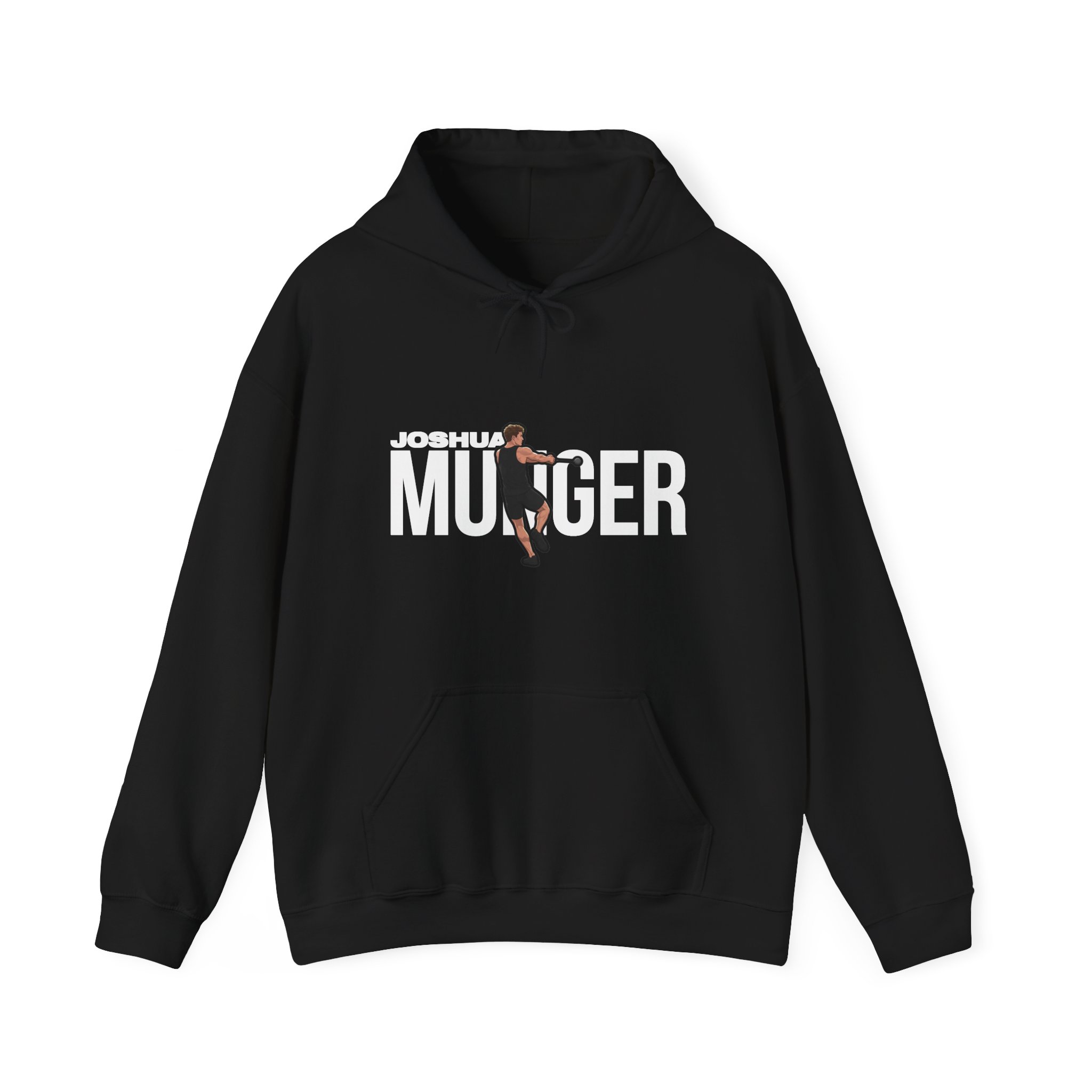 Hoodie — character_player_name in Black