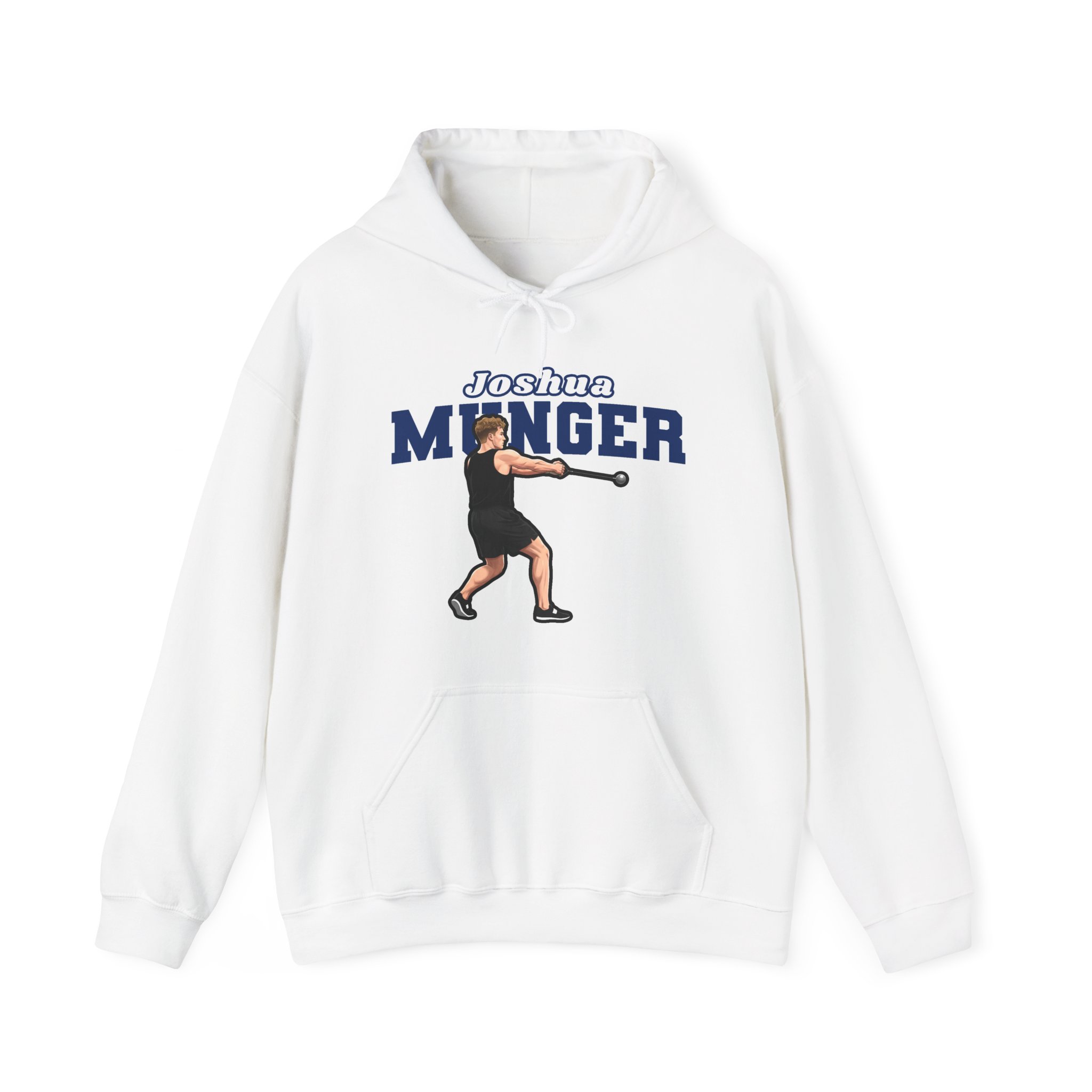 Hoodie — character_name_arch in White