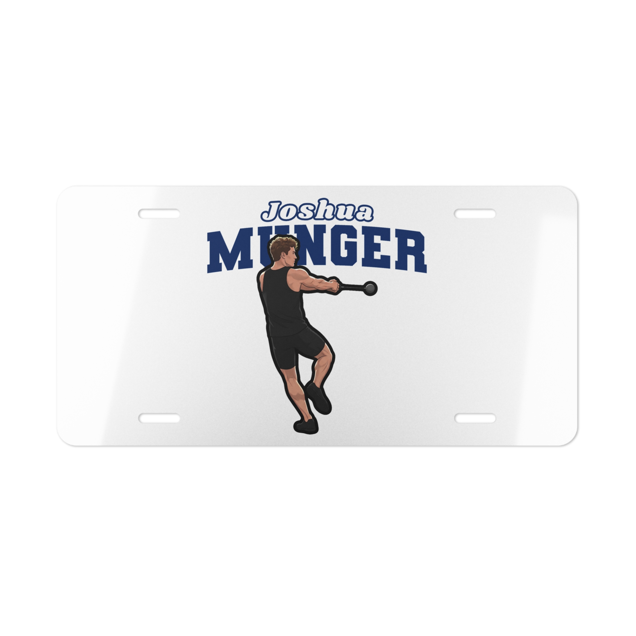 License Plate — character_name_arch in Classic