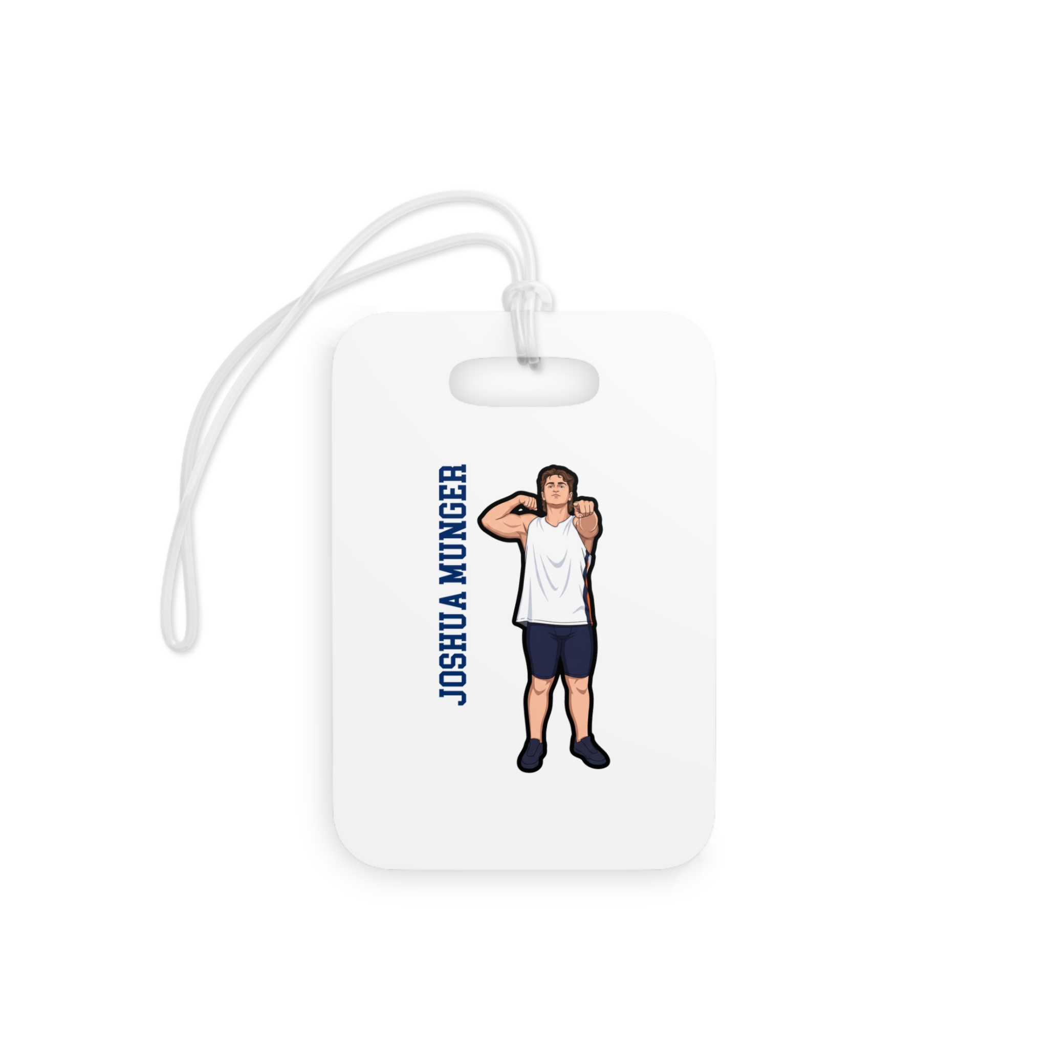 Bag Tag — character_name_vertical in Classic