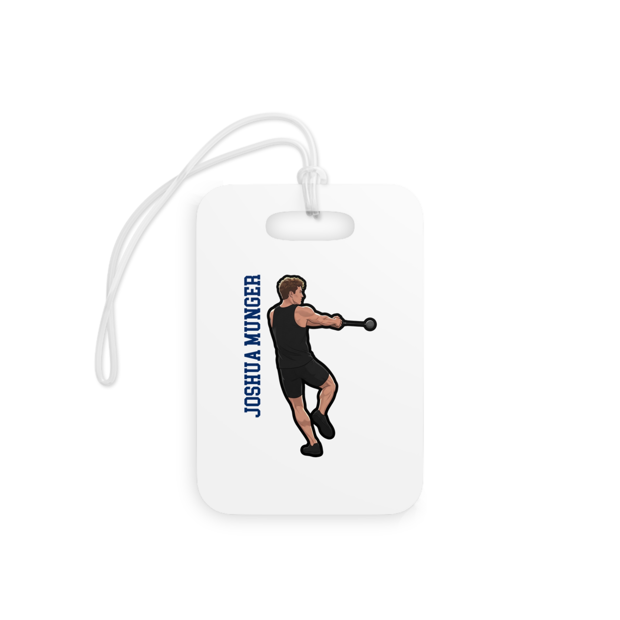 Bag Tag — character_name_vertical in Classic