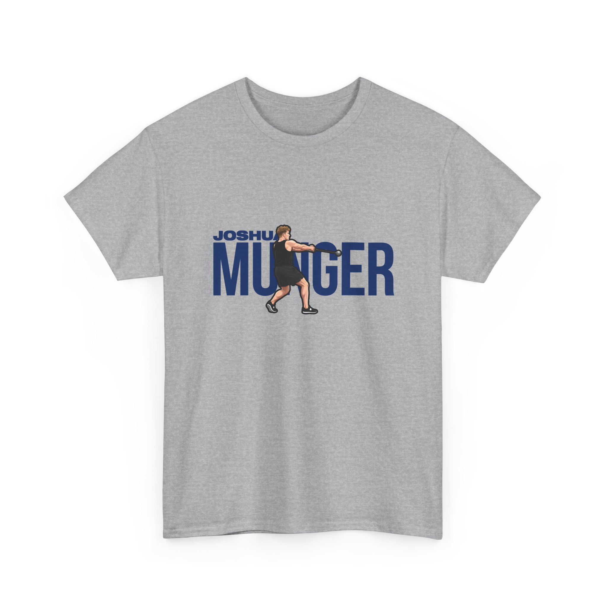 Tee — character_player_name in Grey
