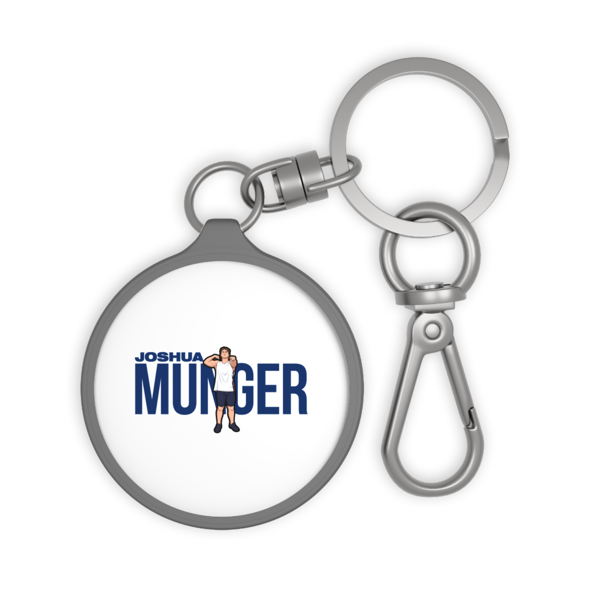Keychain — character_player_name in Grey