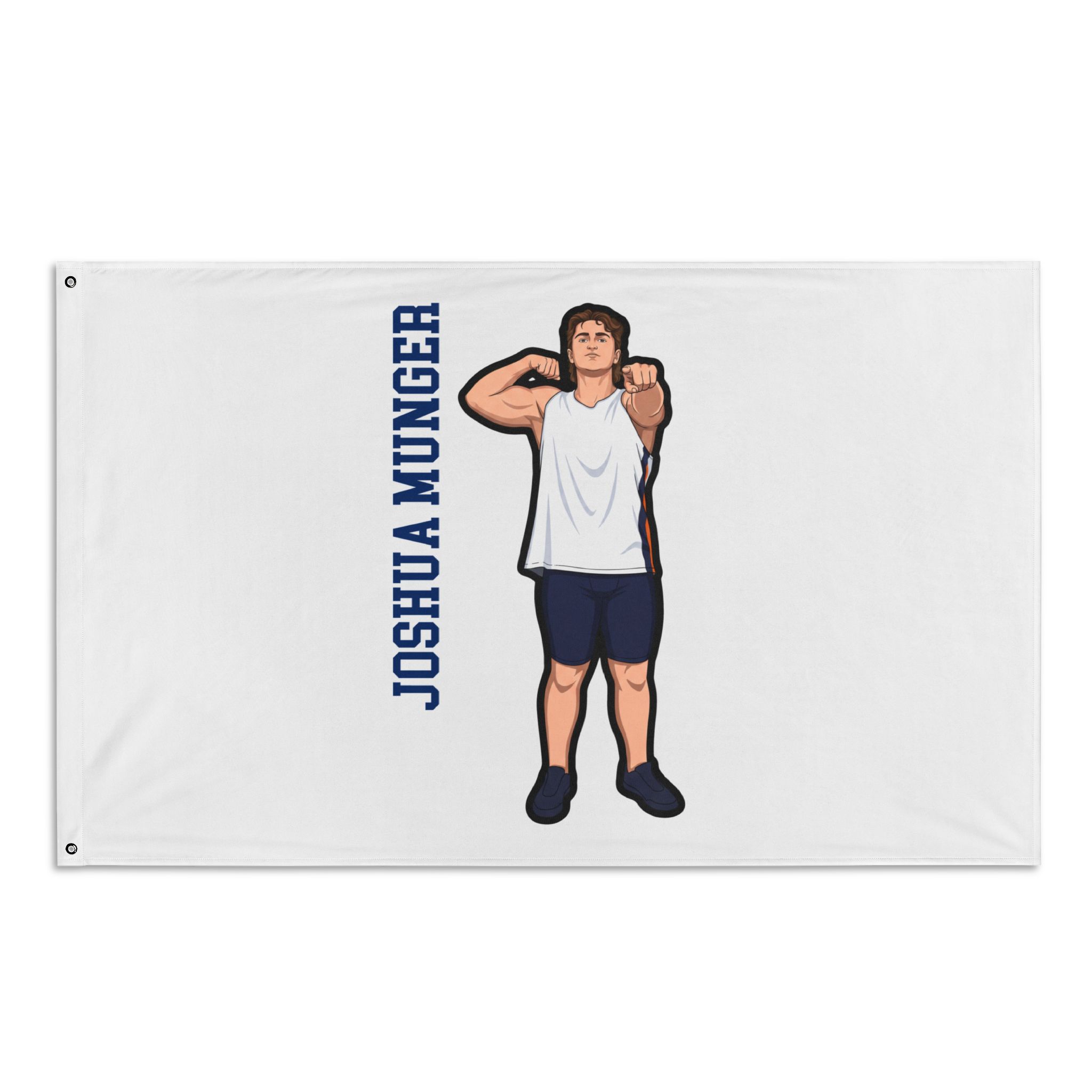 Flag (35 × 56 in) — character_name_vertical in Classic