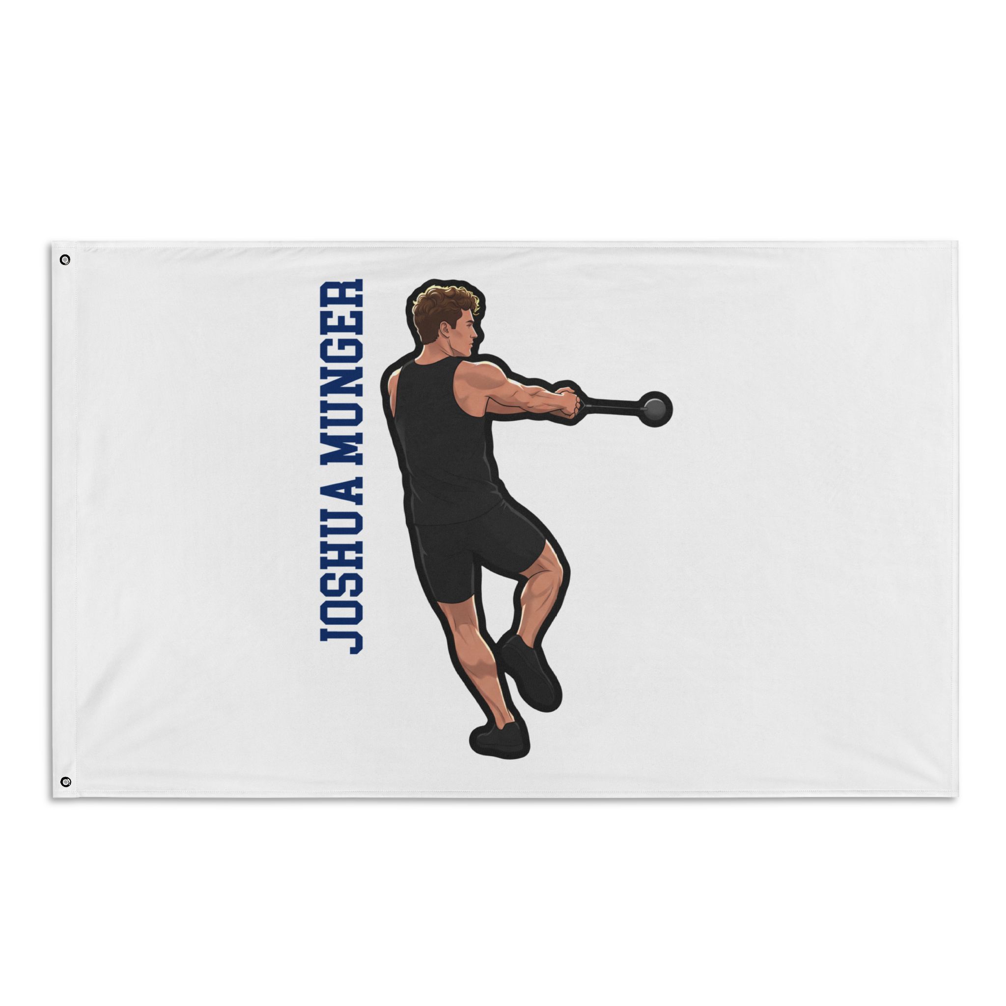 Flag (35 × 56 in) — character_name_vertical in Classic