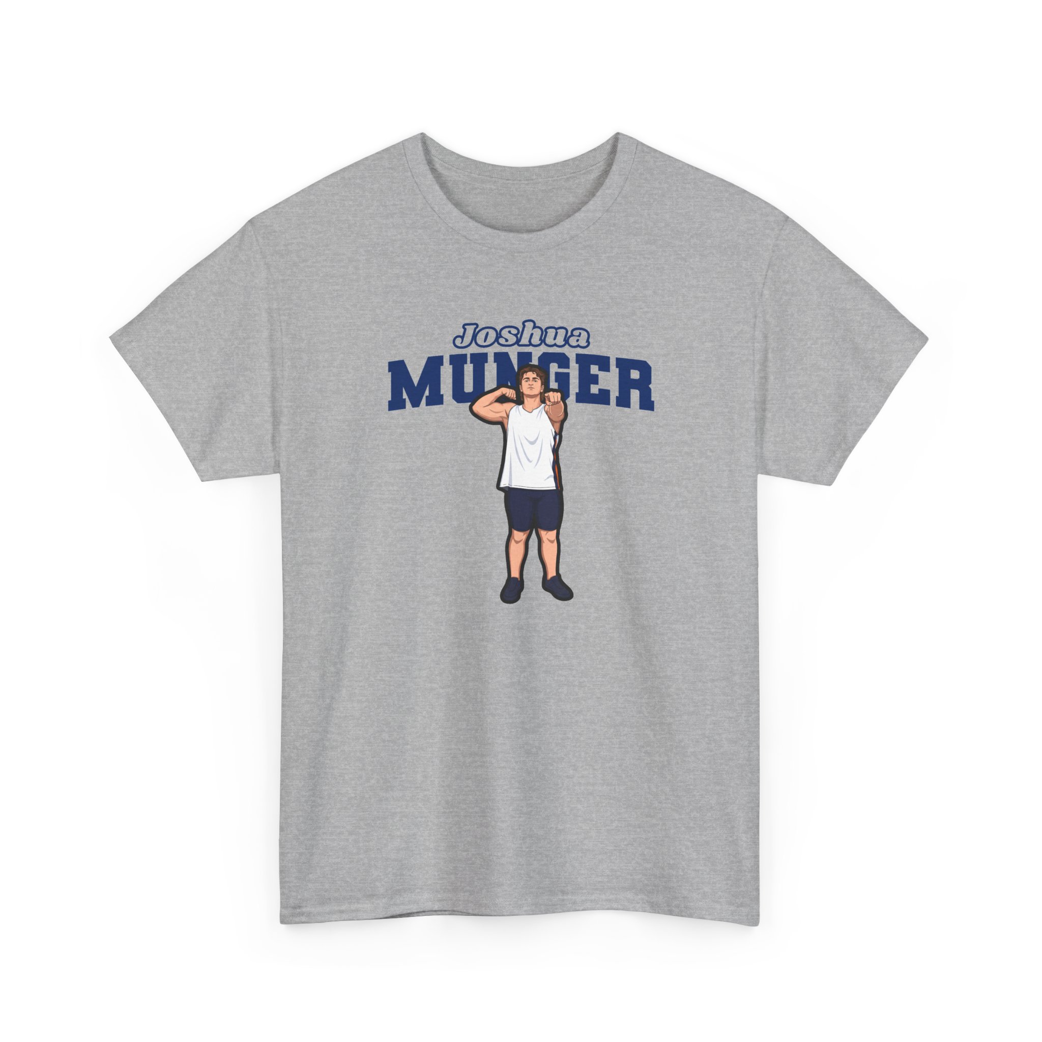 Tee — character_name_arch in Grey