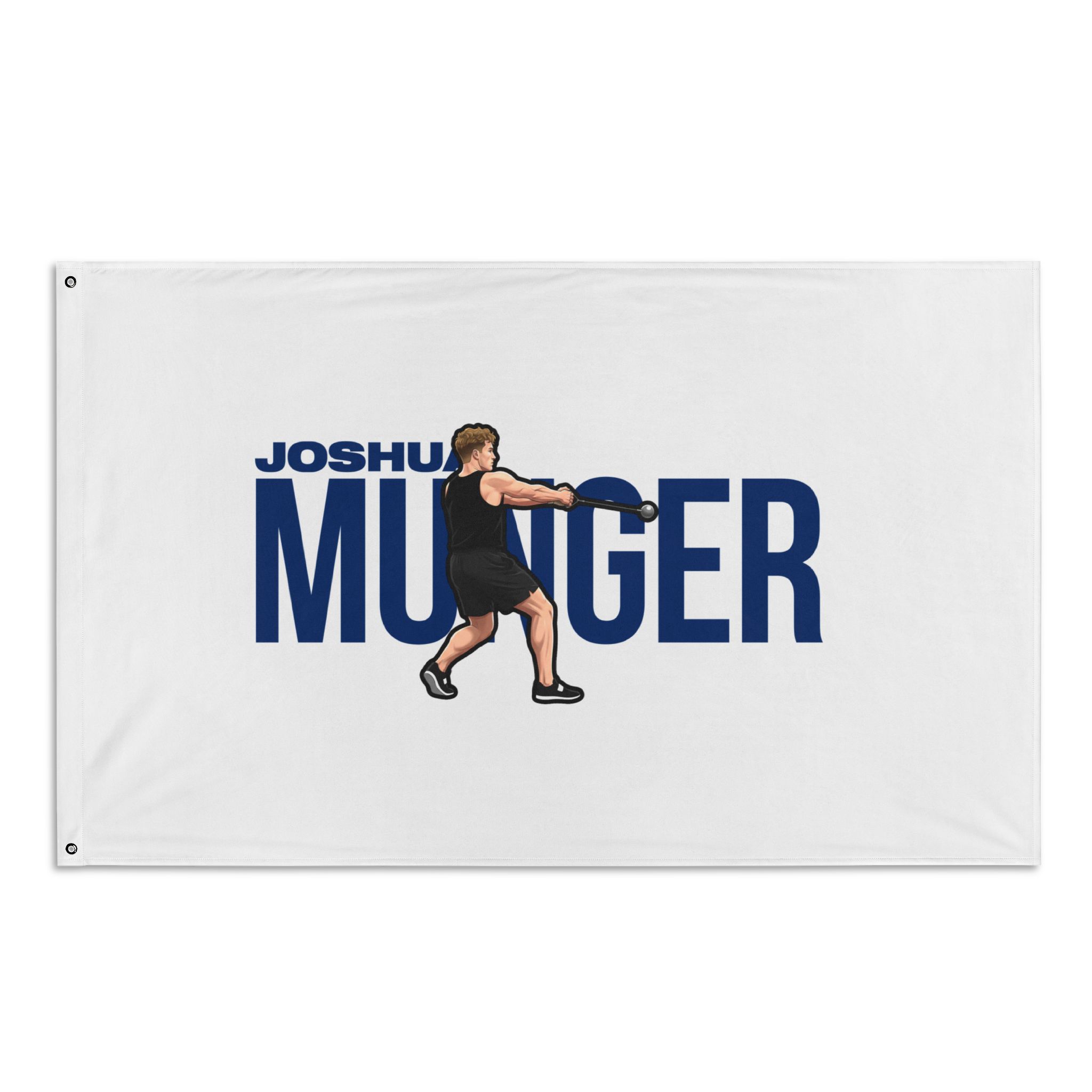 Flag (35 × 56 in) — character_player_name in Classic