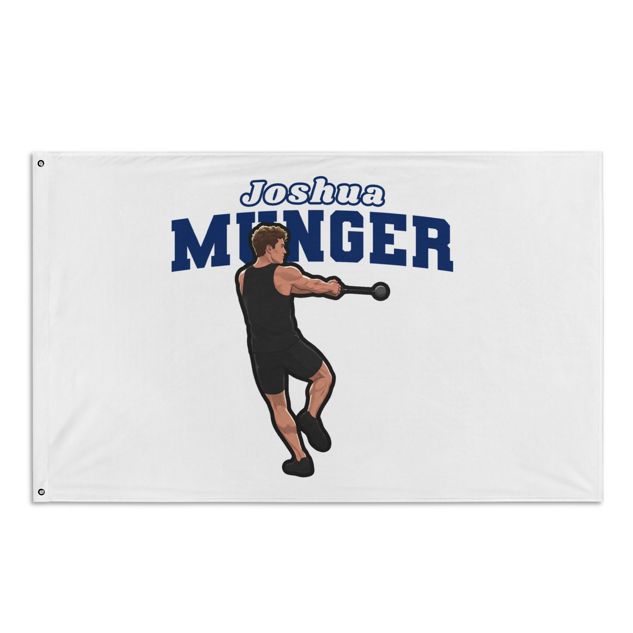 Flag (35 × 56 in) — character_name_arch in Classic