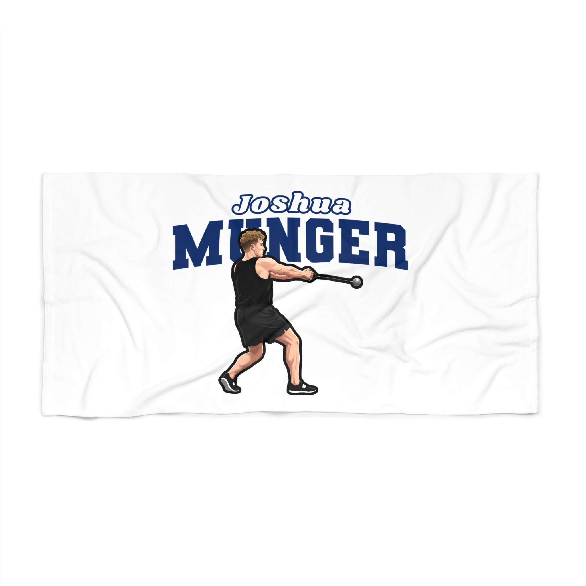 Beach Towel — character_name_arch in Classic