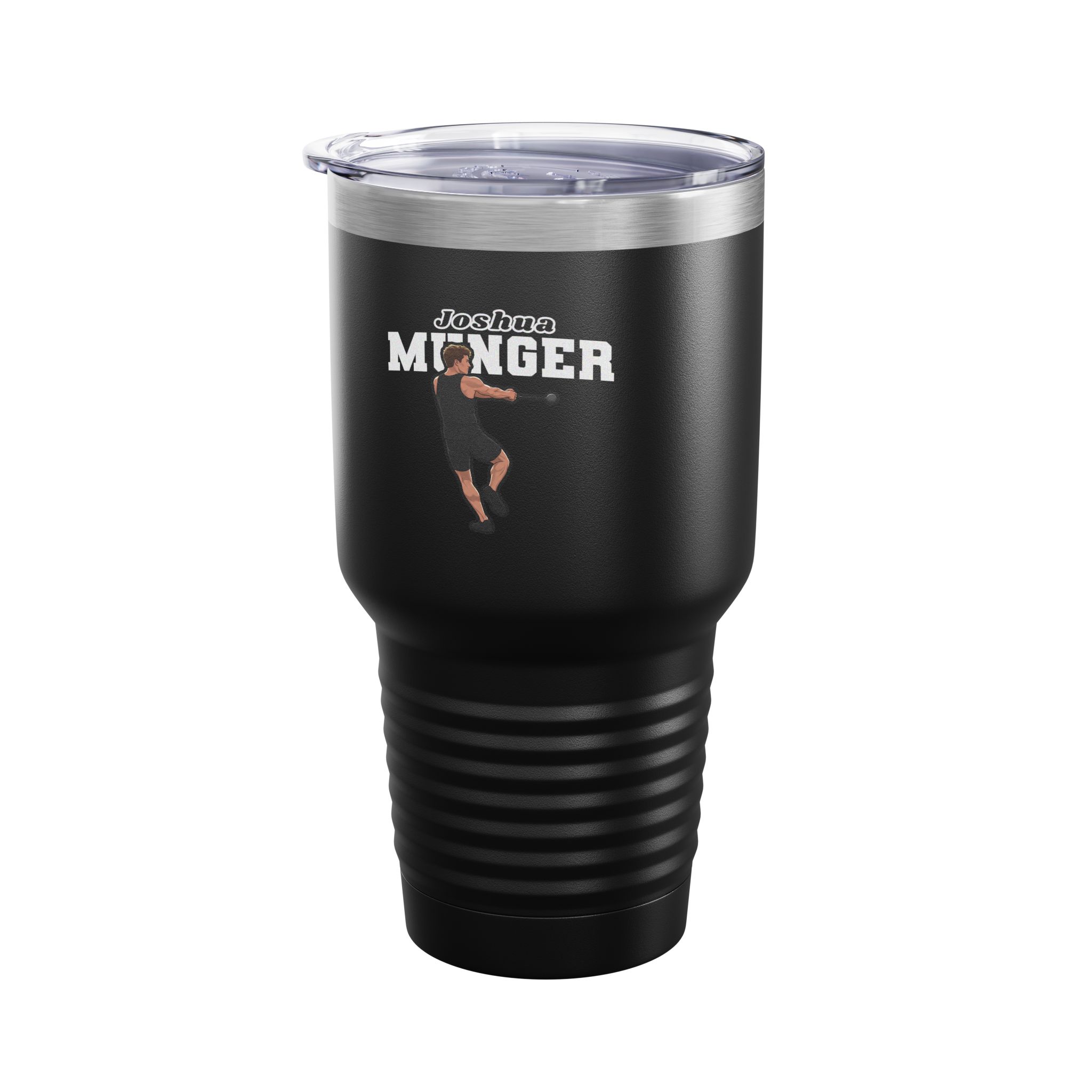 30oz Tumbler — character_name_arch in Black