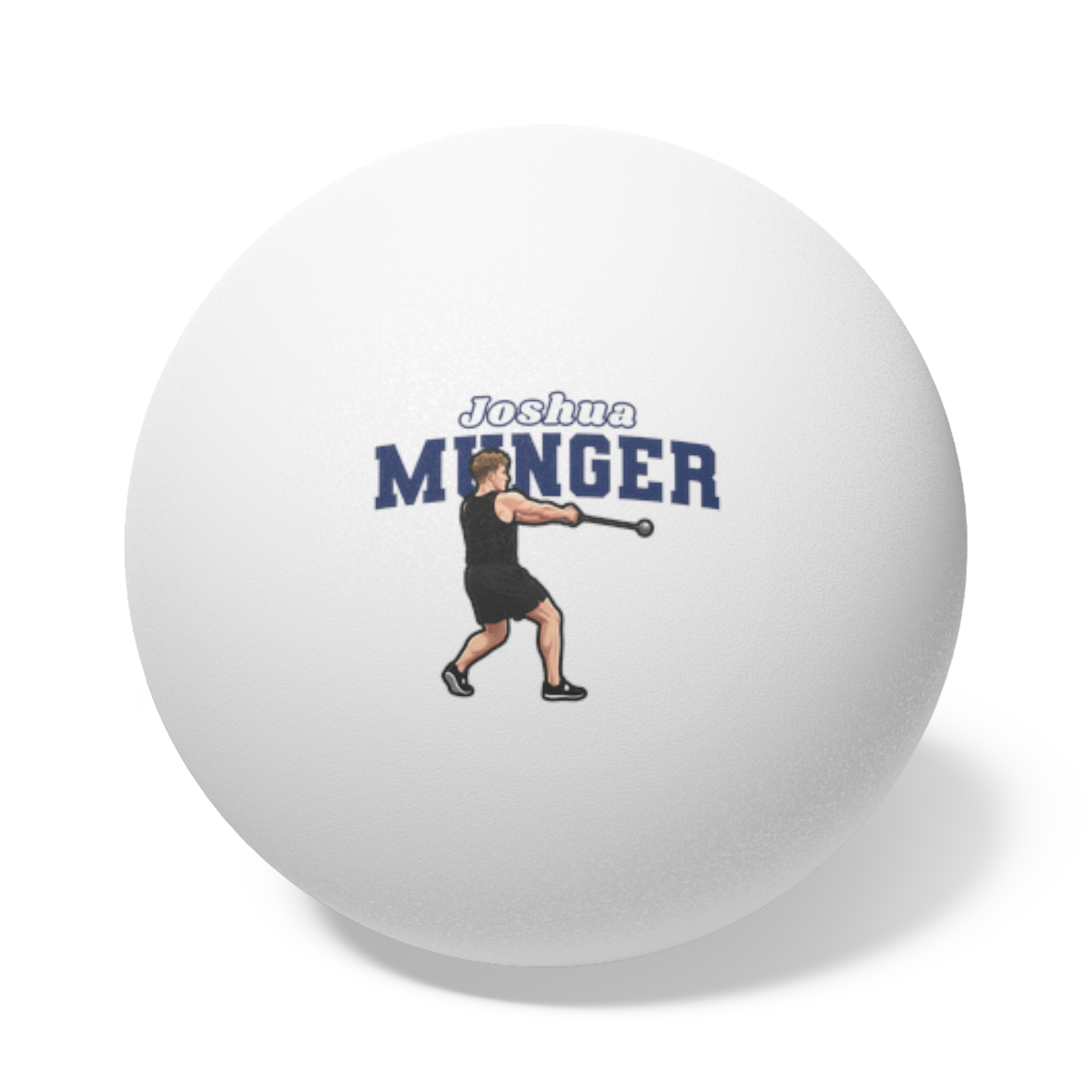 Ping Pong Balls, 6 pcs — character_name_arch in White