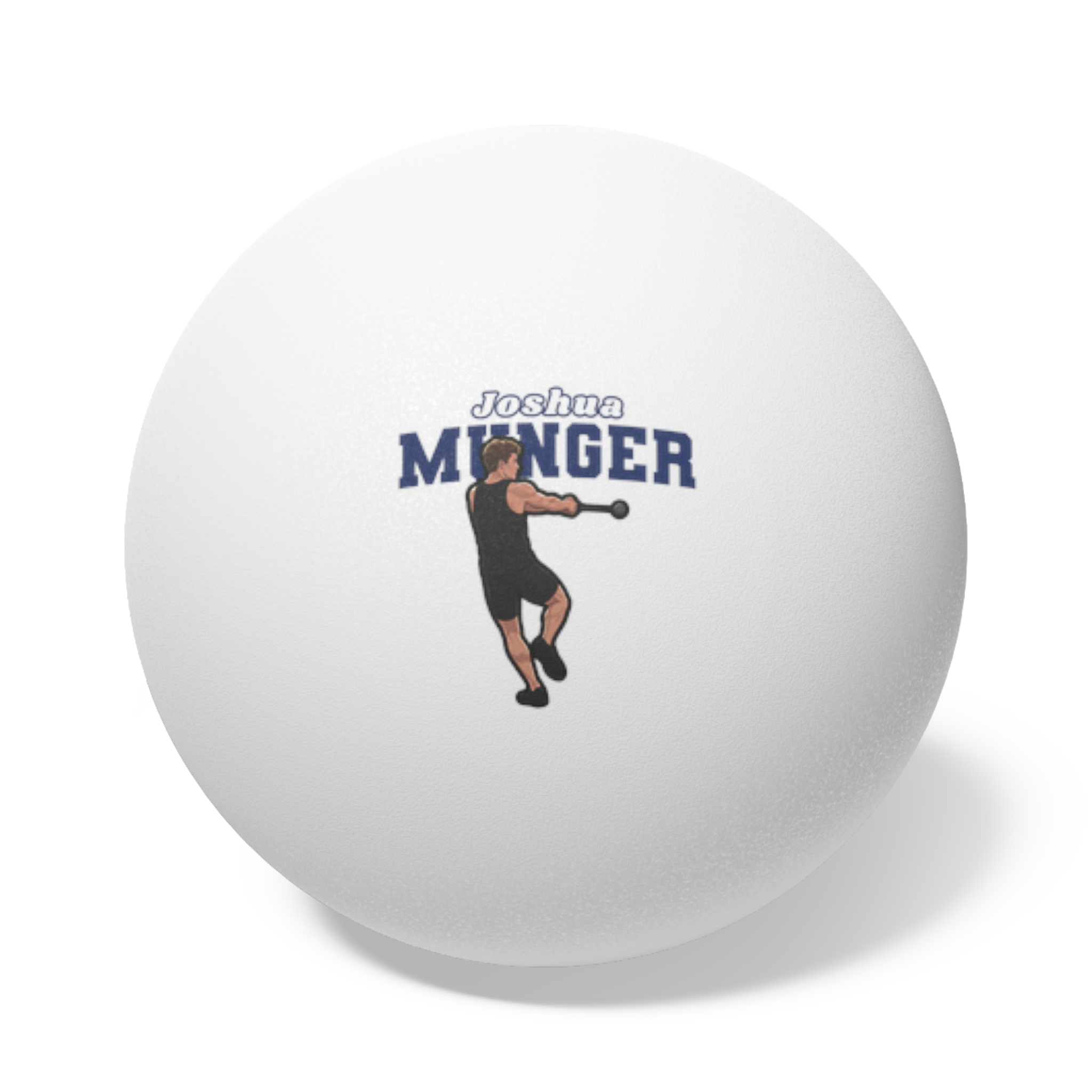Ping Pong Balls, 6 pcs — character_name_arch in White