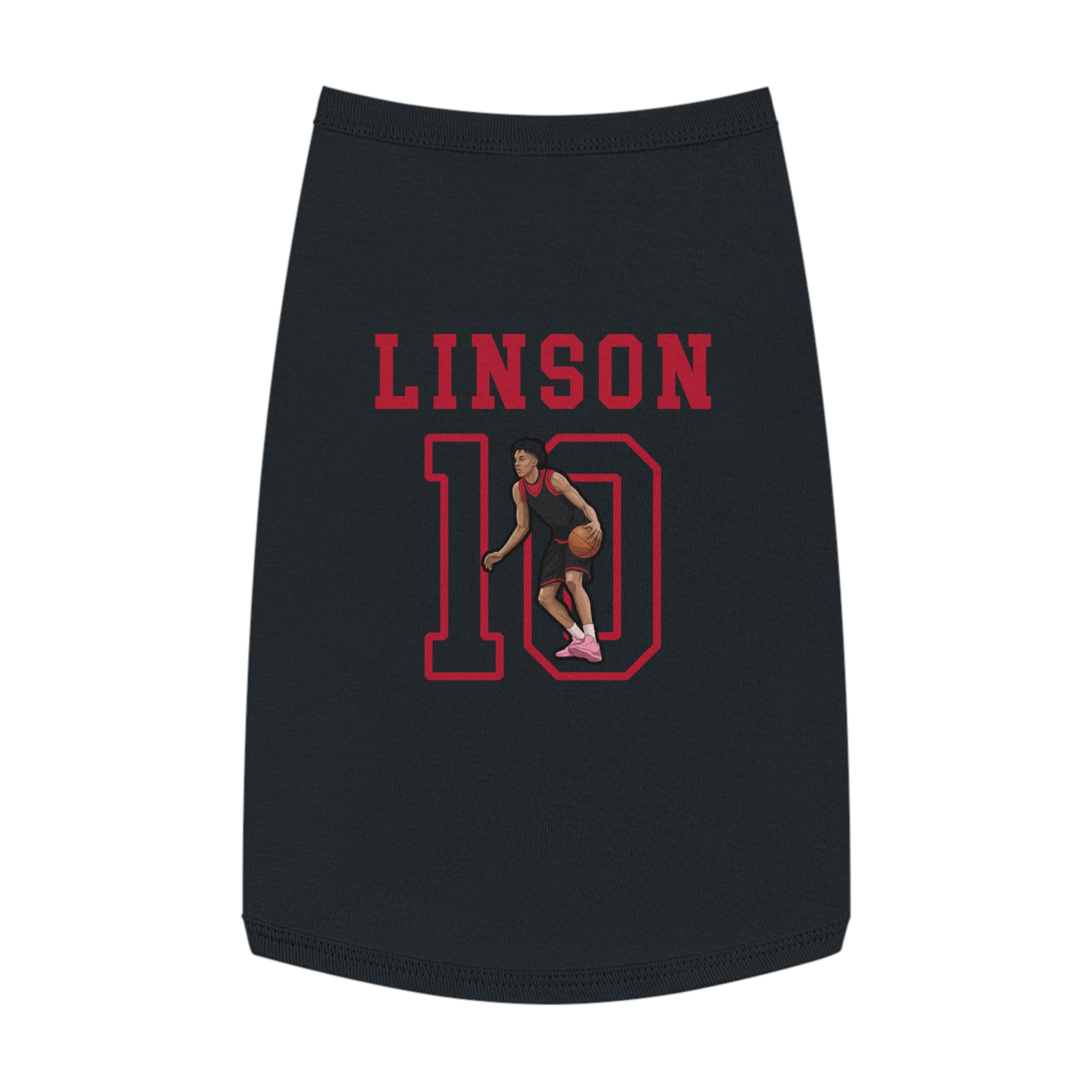 Pet Tank Top — character_shirsey in Black