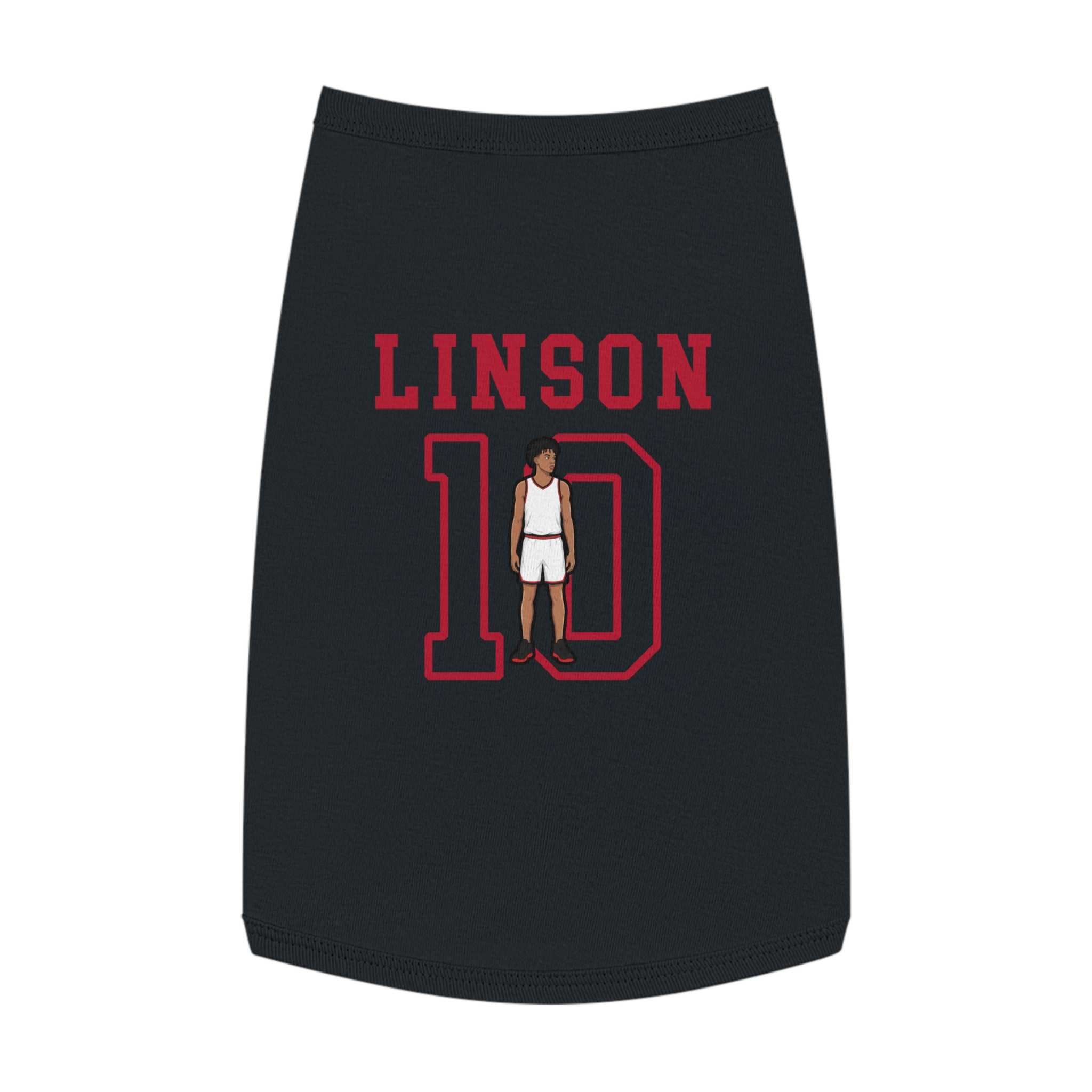 Pet Tank Top — character_shirsey in Black