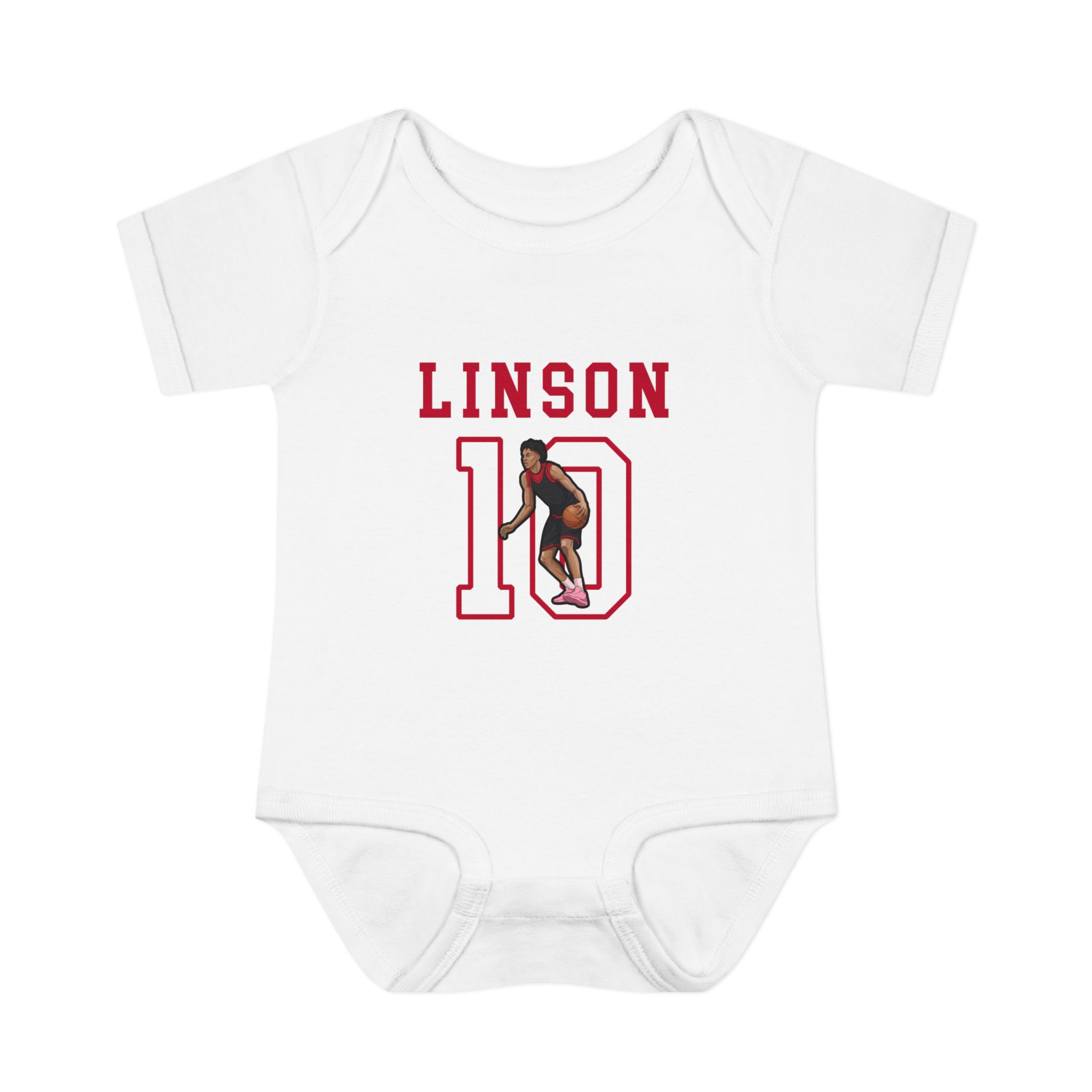 Baby Onesie — character_shirsey in White