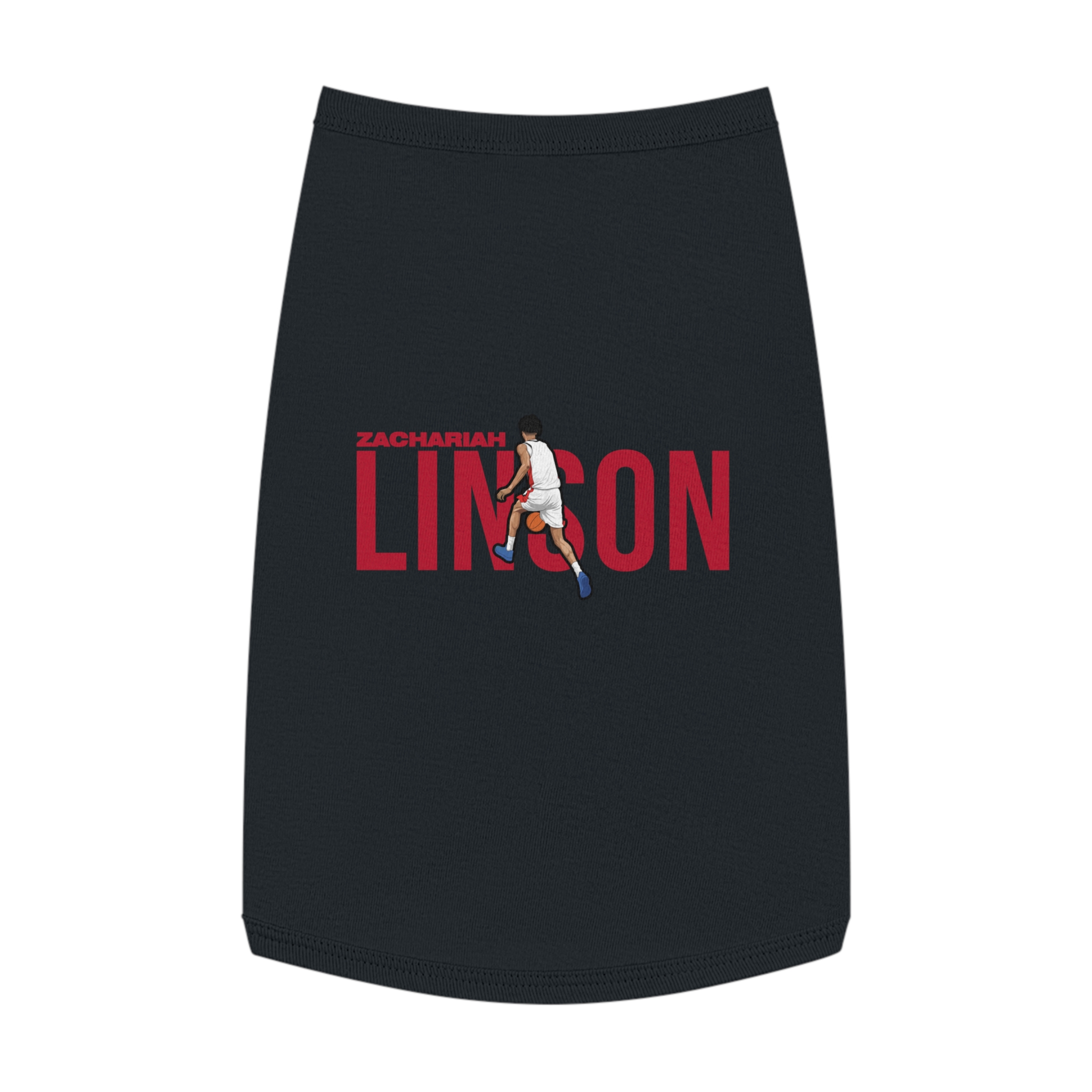 Pet Tank Top — character_player_name in White