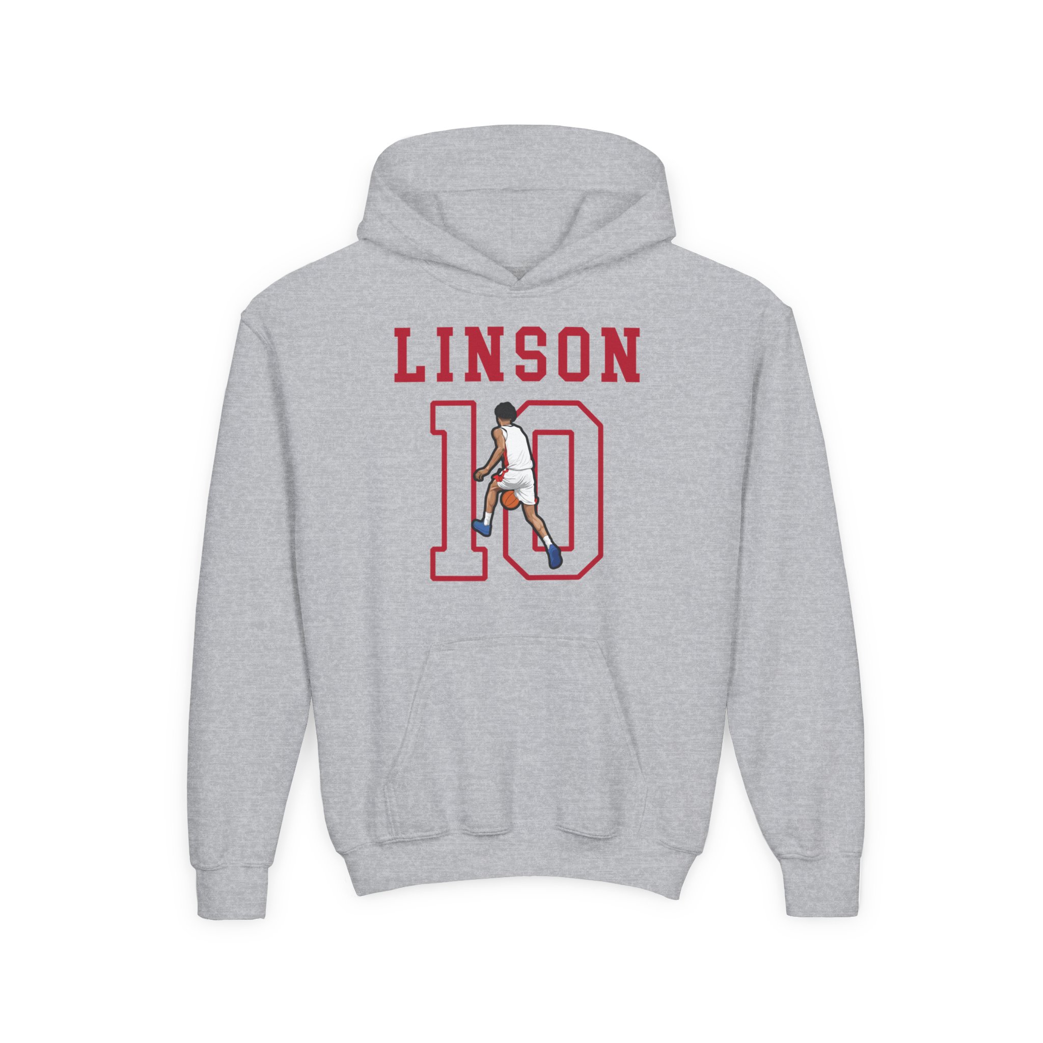 Youth Hoodie — character_shirsey in Grey