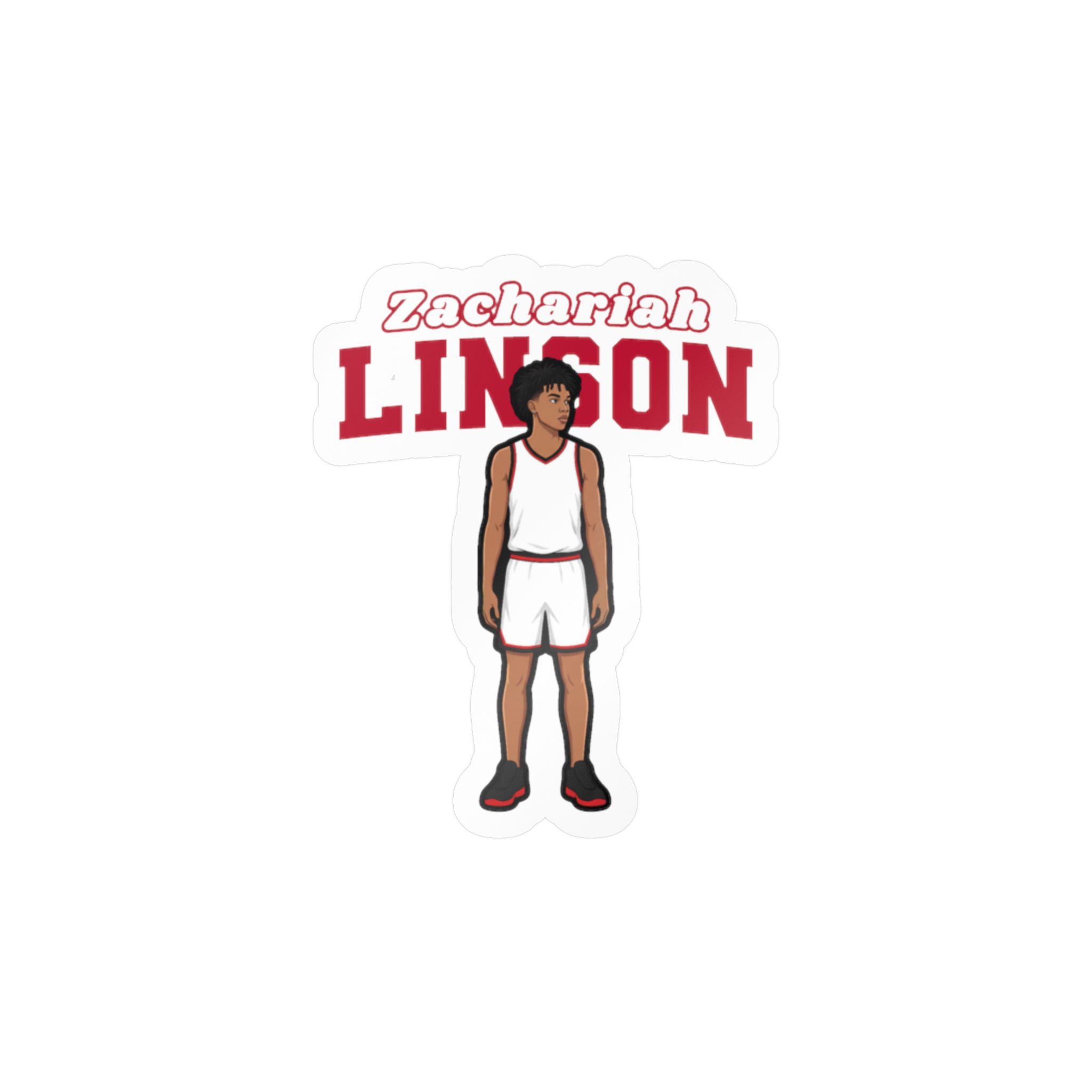 Vinyl Sticker — character_name_arch in Classic