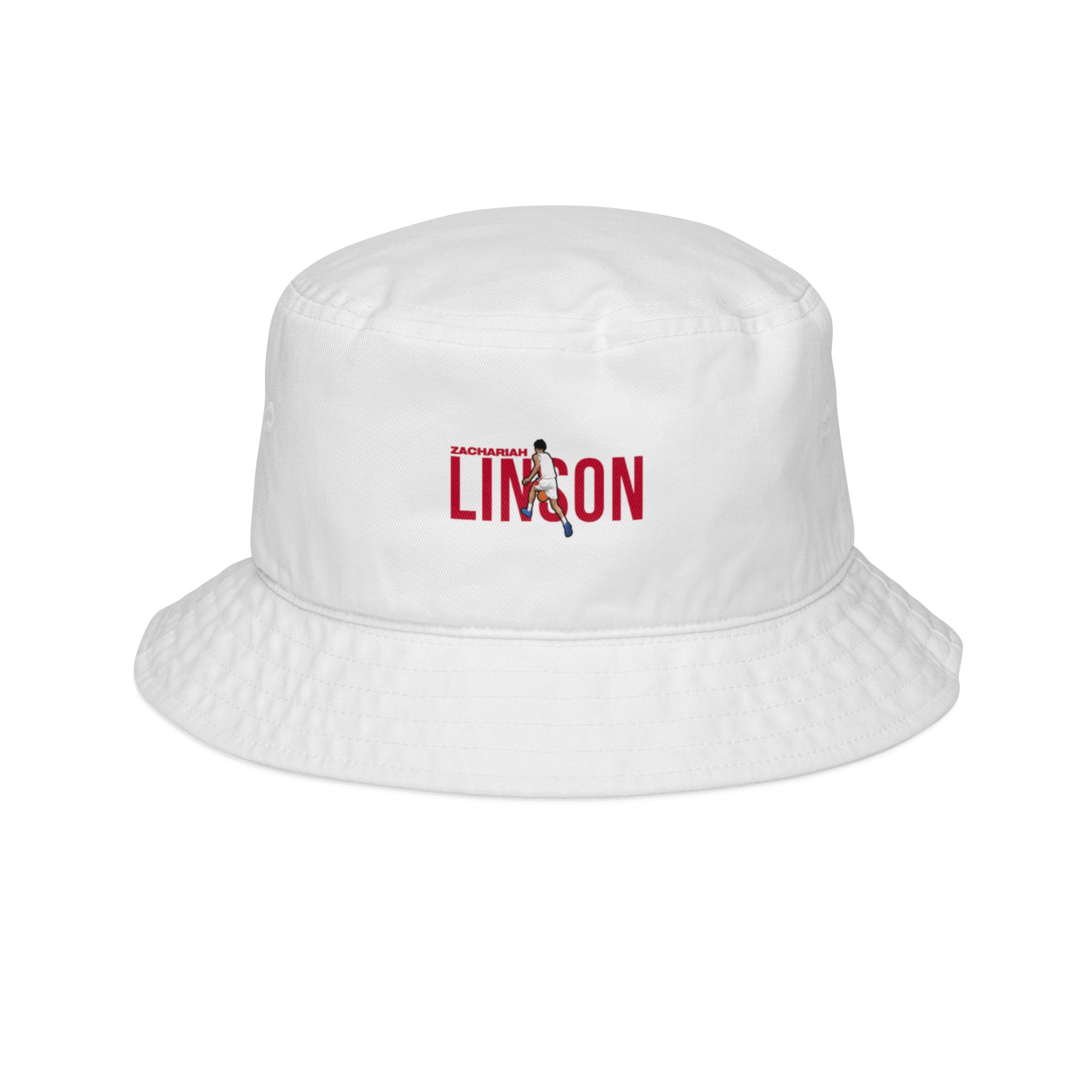 Bucket Hat — character_player_name in White