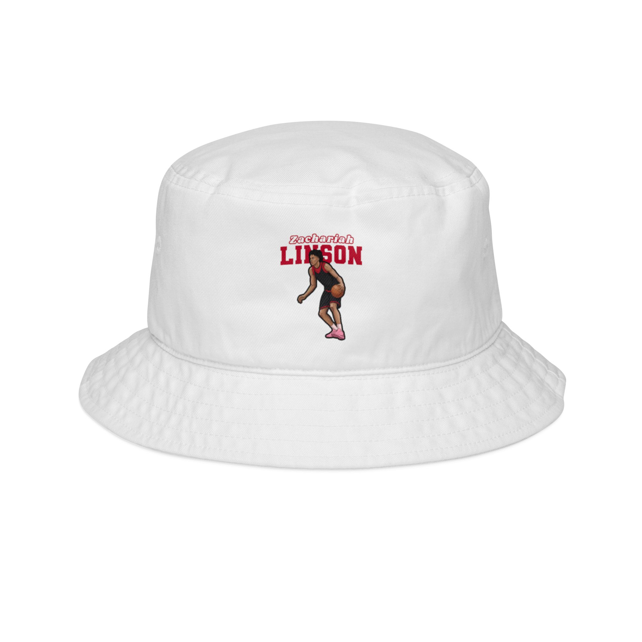 Bucket Hat — character_name_arch in White
