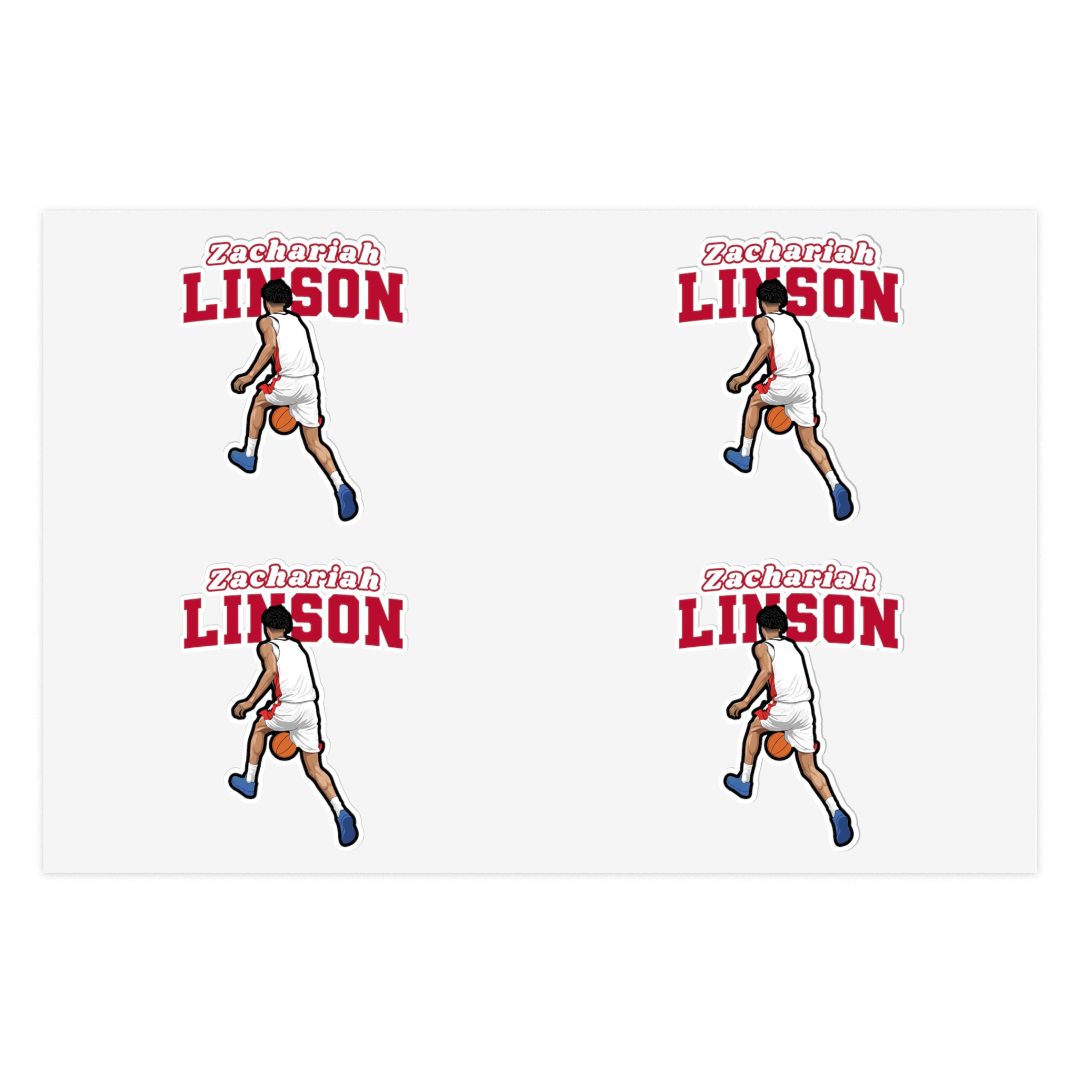 Sticker Sheet — character_name_arch in Classic