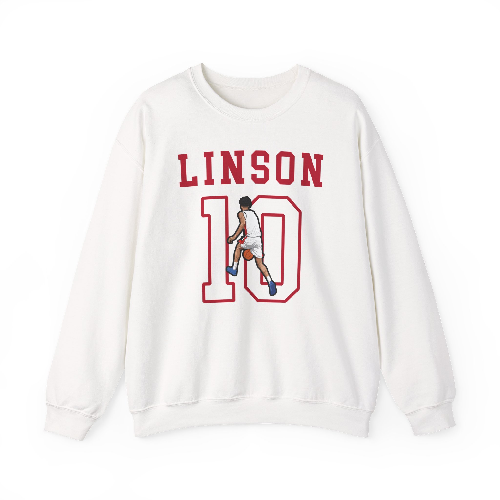 Crewneck Sweatshirt — character_shirsey in White