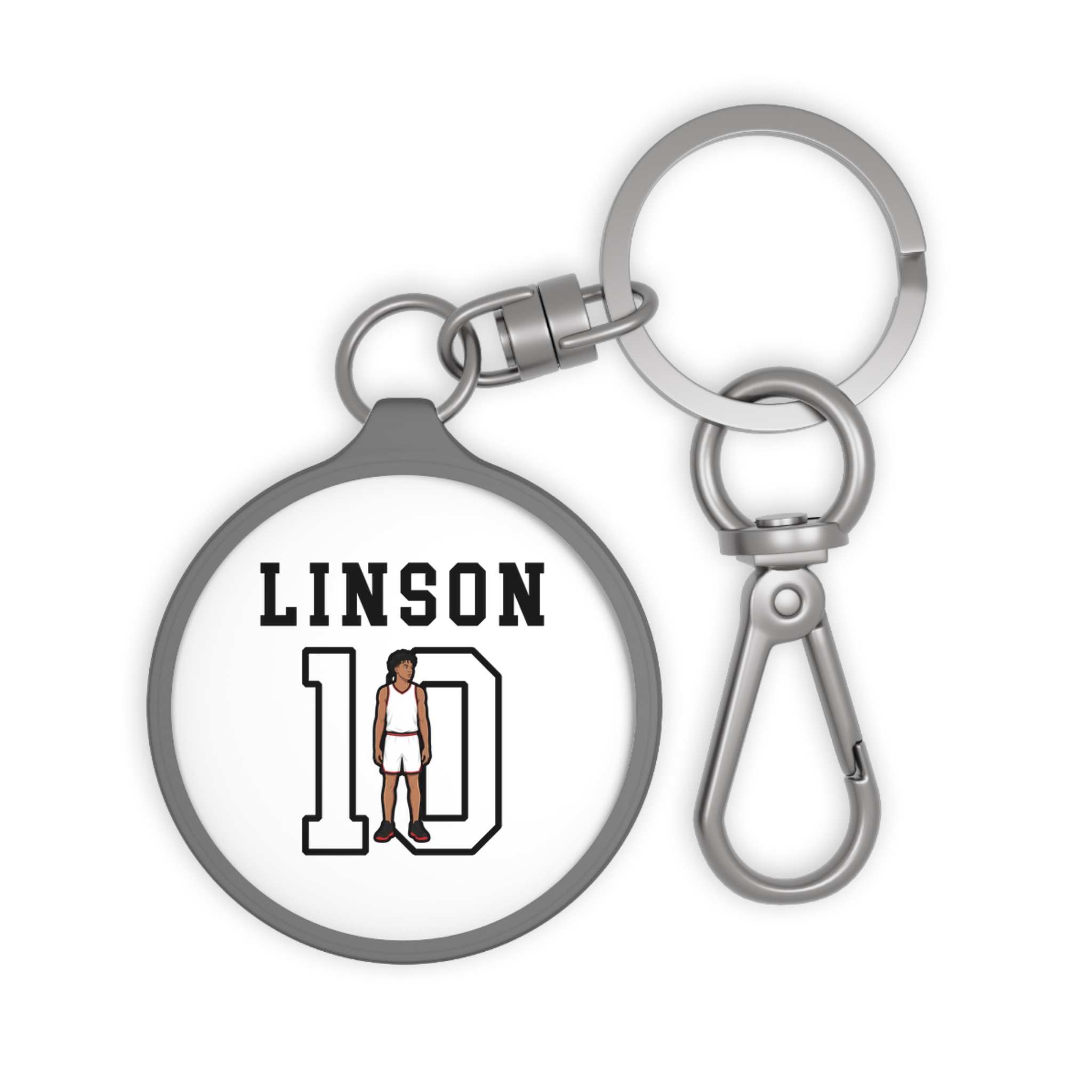 Keychain — character_shirsey in Grey