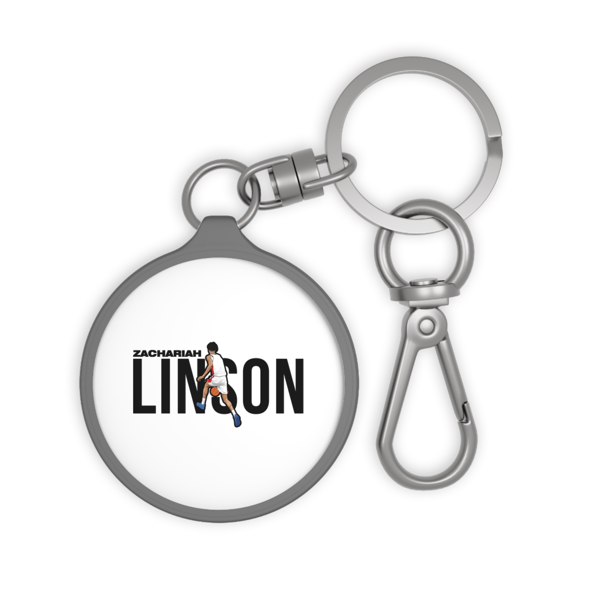Keychain — character_player_name in Grey