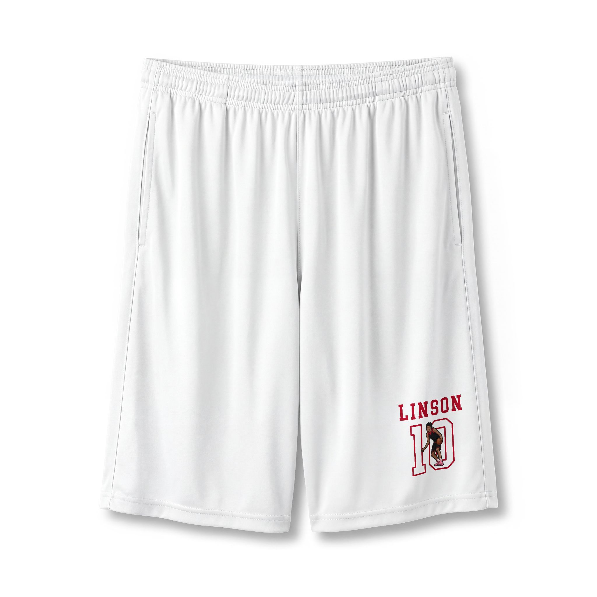 Shorts — character_shirsey in White