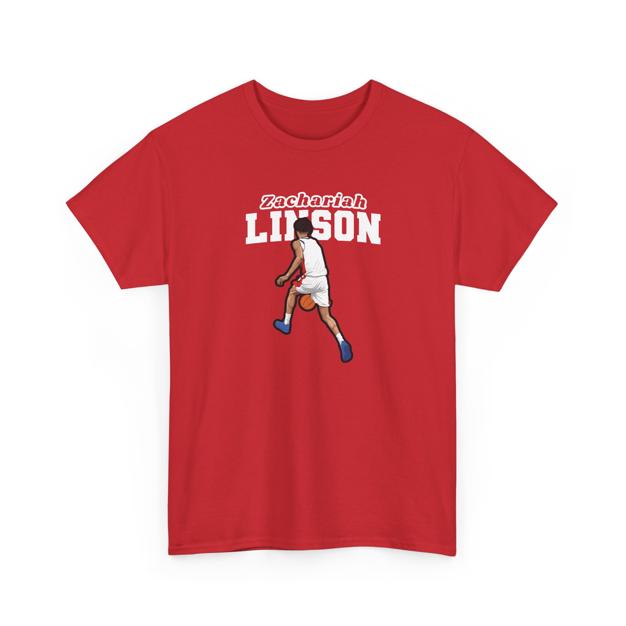 Tee — character_name_arch in Red