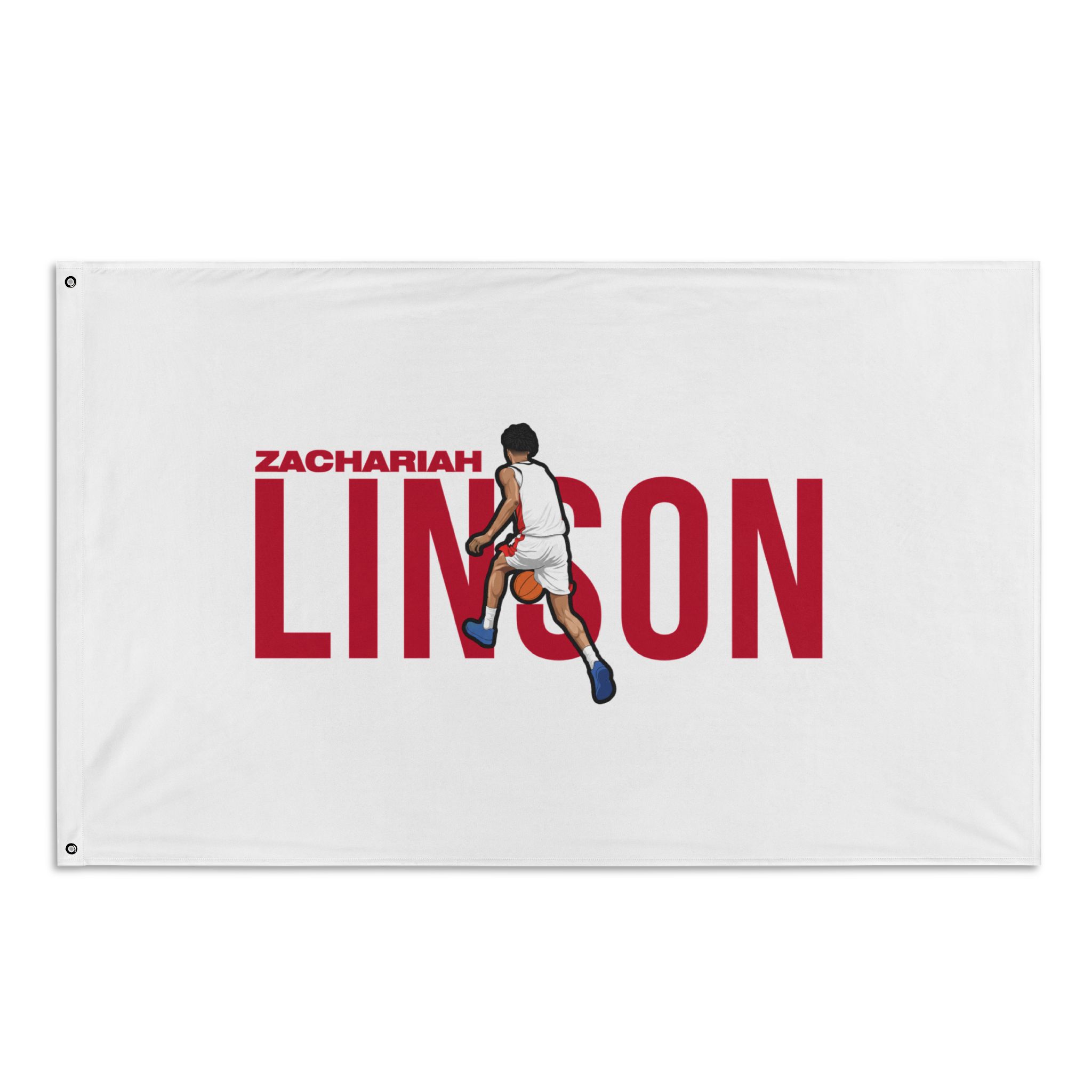 Flag (35 × 56 in) — character_player_name in Classic