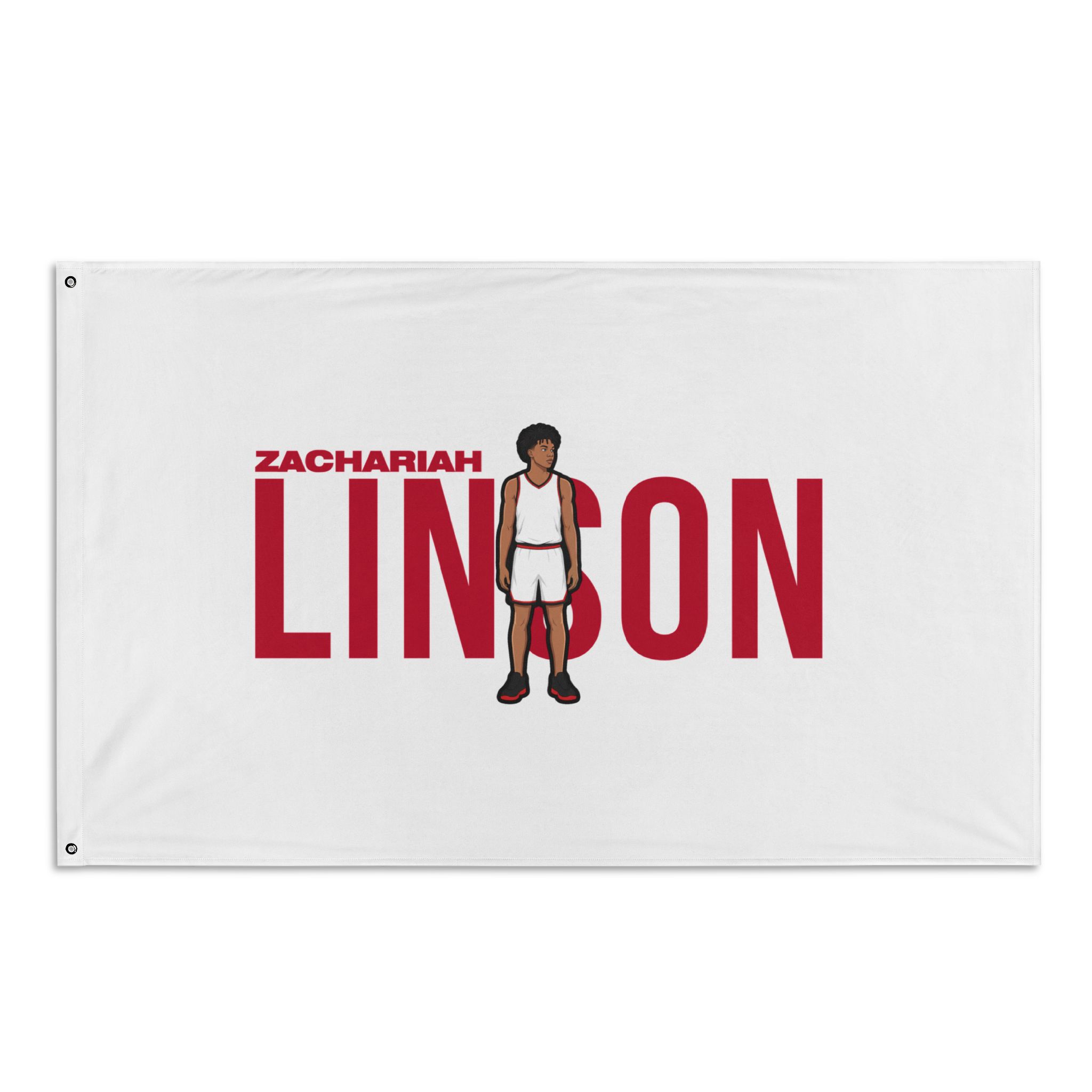 Flag (35 × 56 in) — character_player_name in Classic