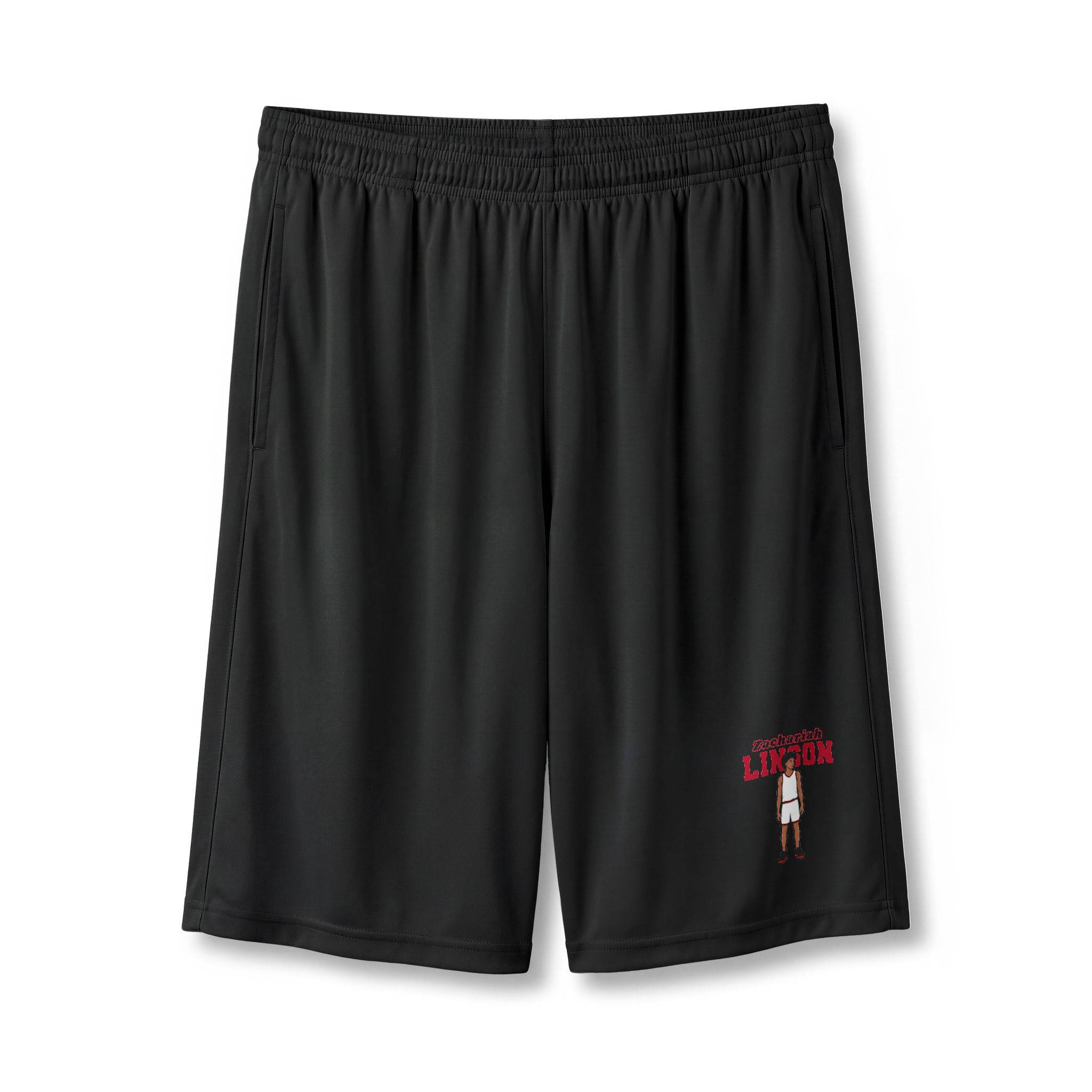 Shorts — character_name_arch in Black