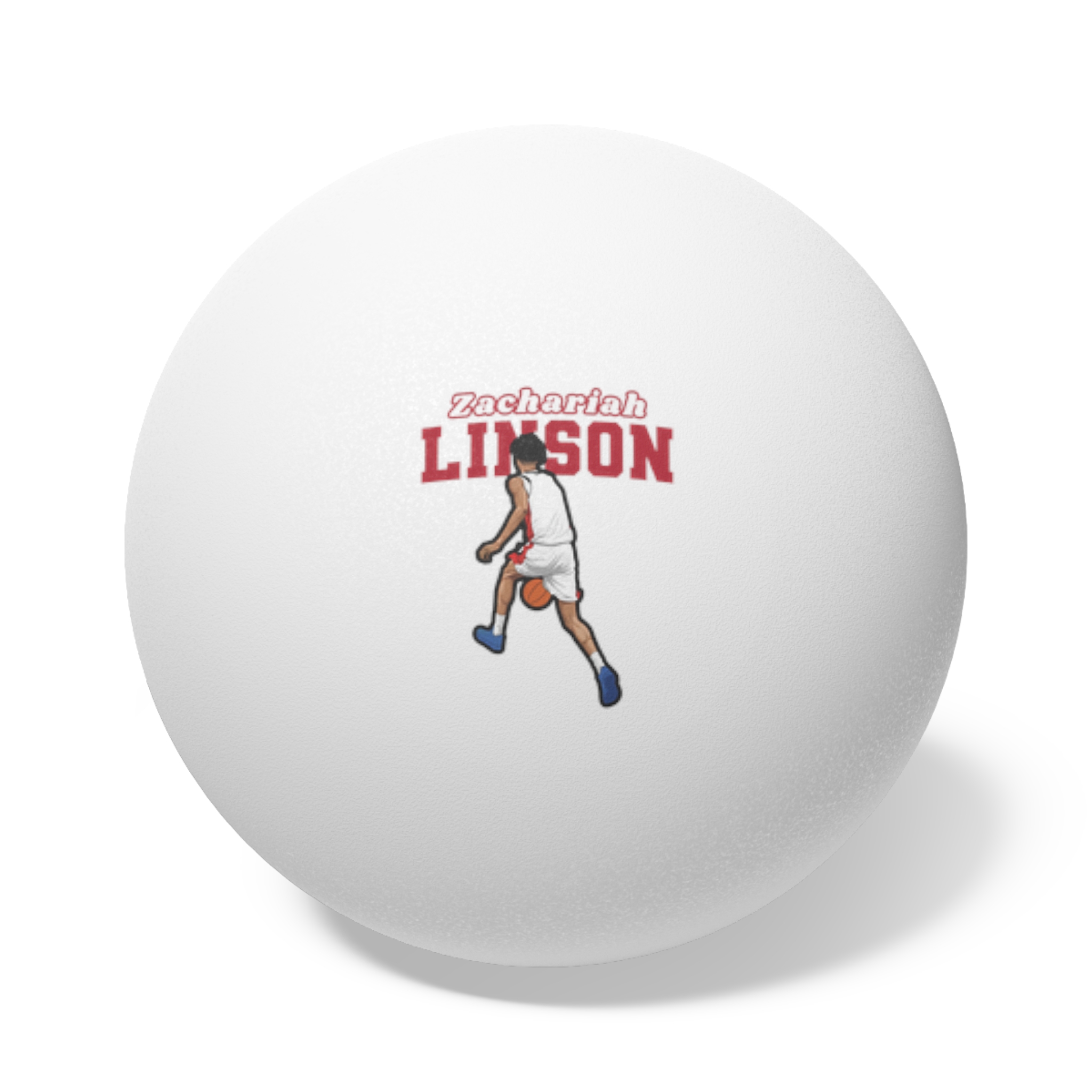 Ping Pong Balls, 6 pcs — character_name_arch in White