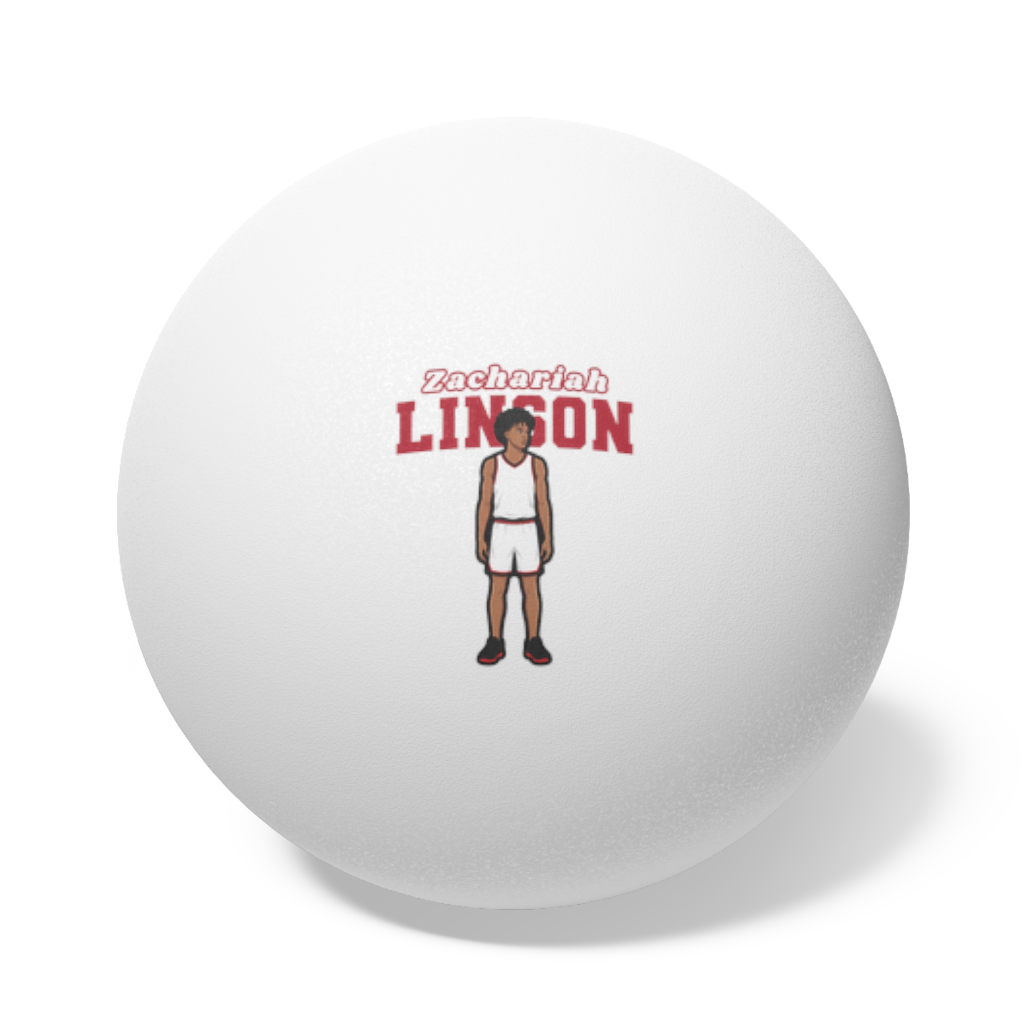 Ping Pong Balls, 6 pcs — character_name_arch in White
