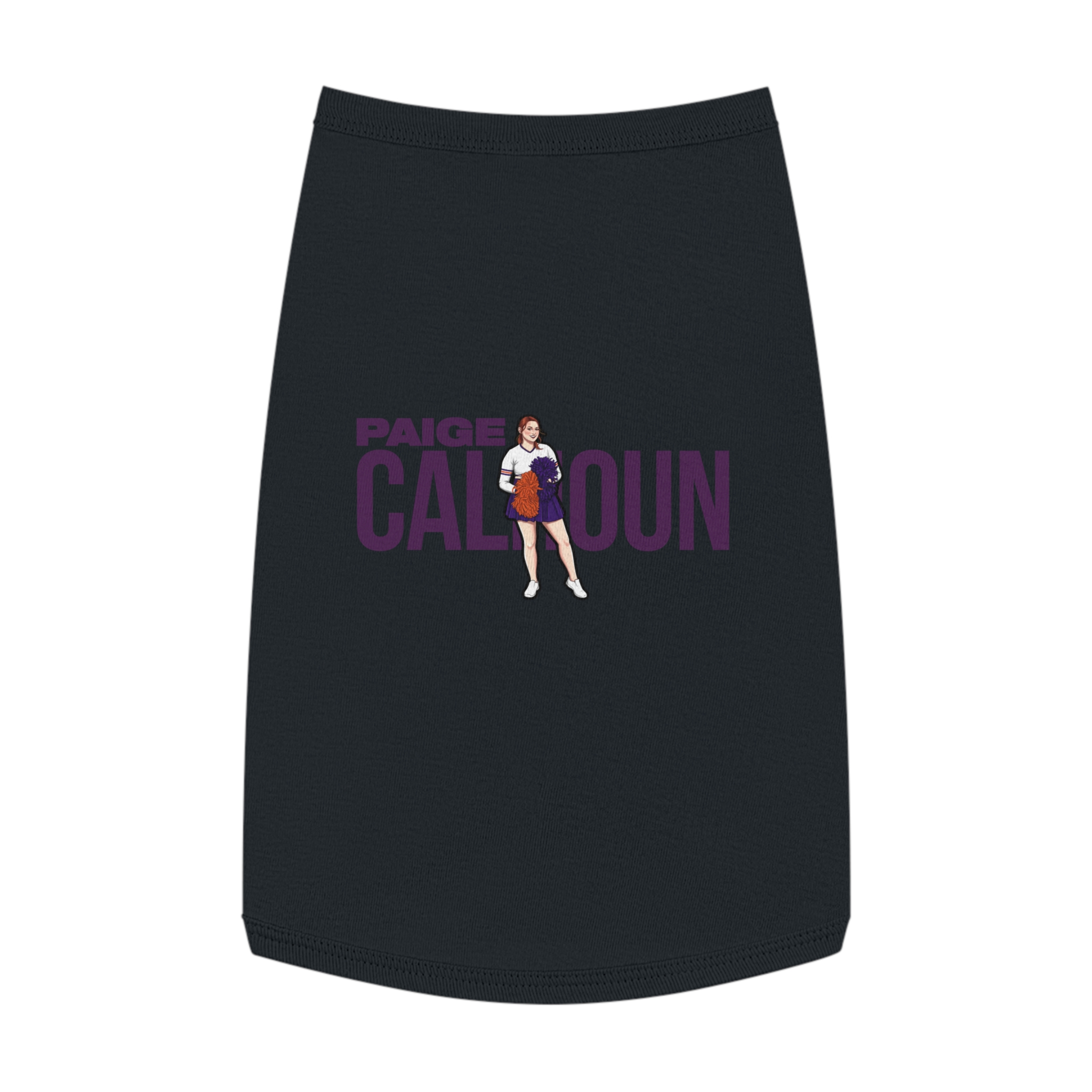 Pet Tank Top — character_player_name in White