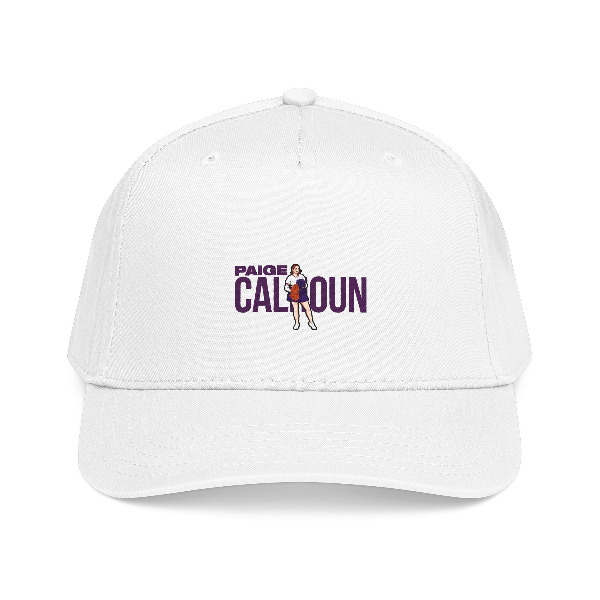 Baseball Cap — character_player_name in White