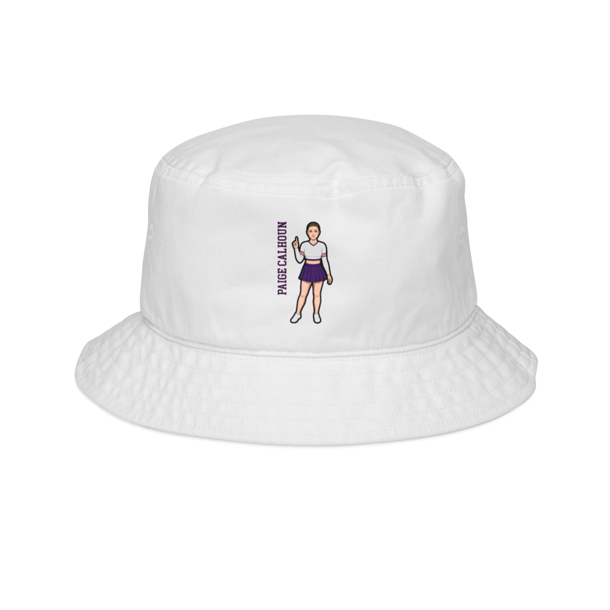 Bucket Hat — character_name_vertical in White