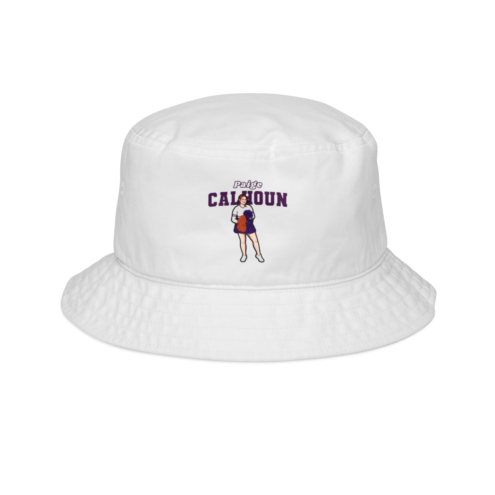 Bucket Hat — character_name_arch in White