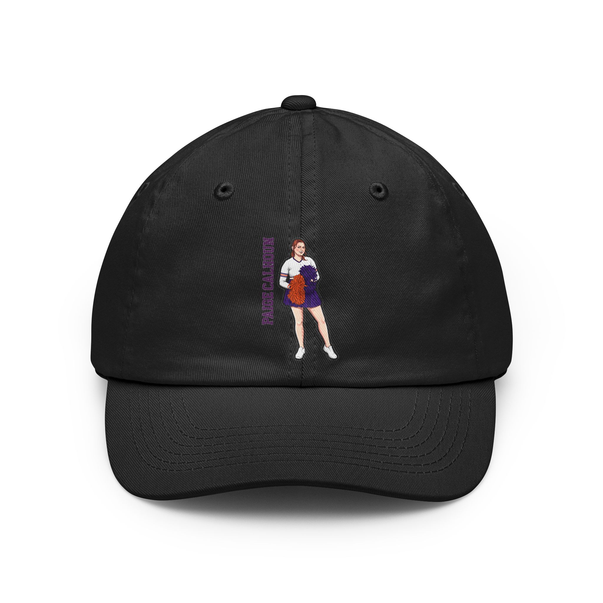 Classic Cap — character_name_vertical in Black