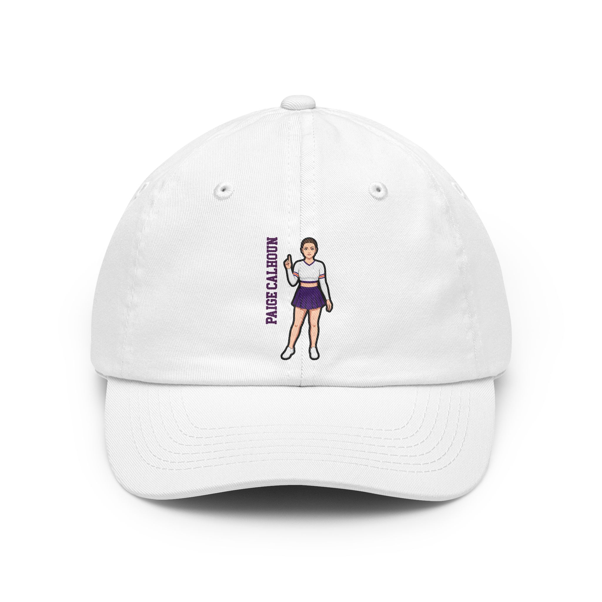 Classic Cap — character_name_vertical in White